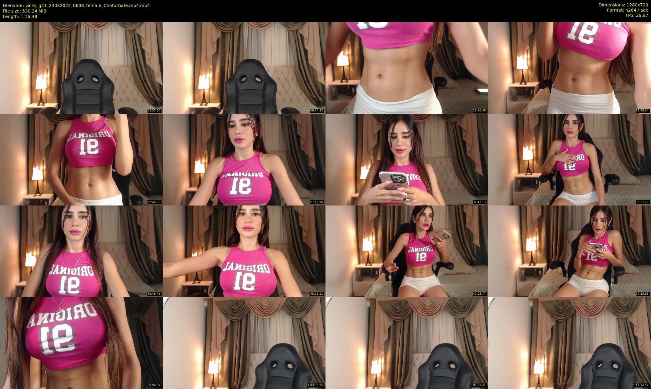 vicky_g21 — 77 minute Chaturbate female cam show recording, 720p, Mar 24, 2022
