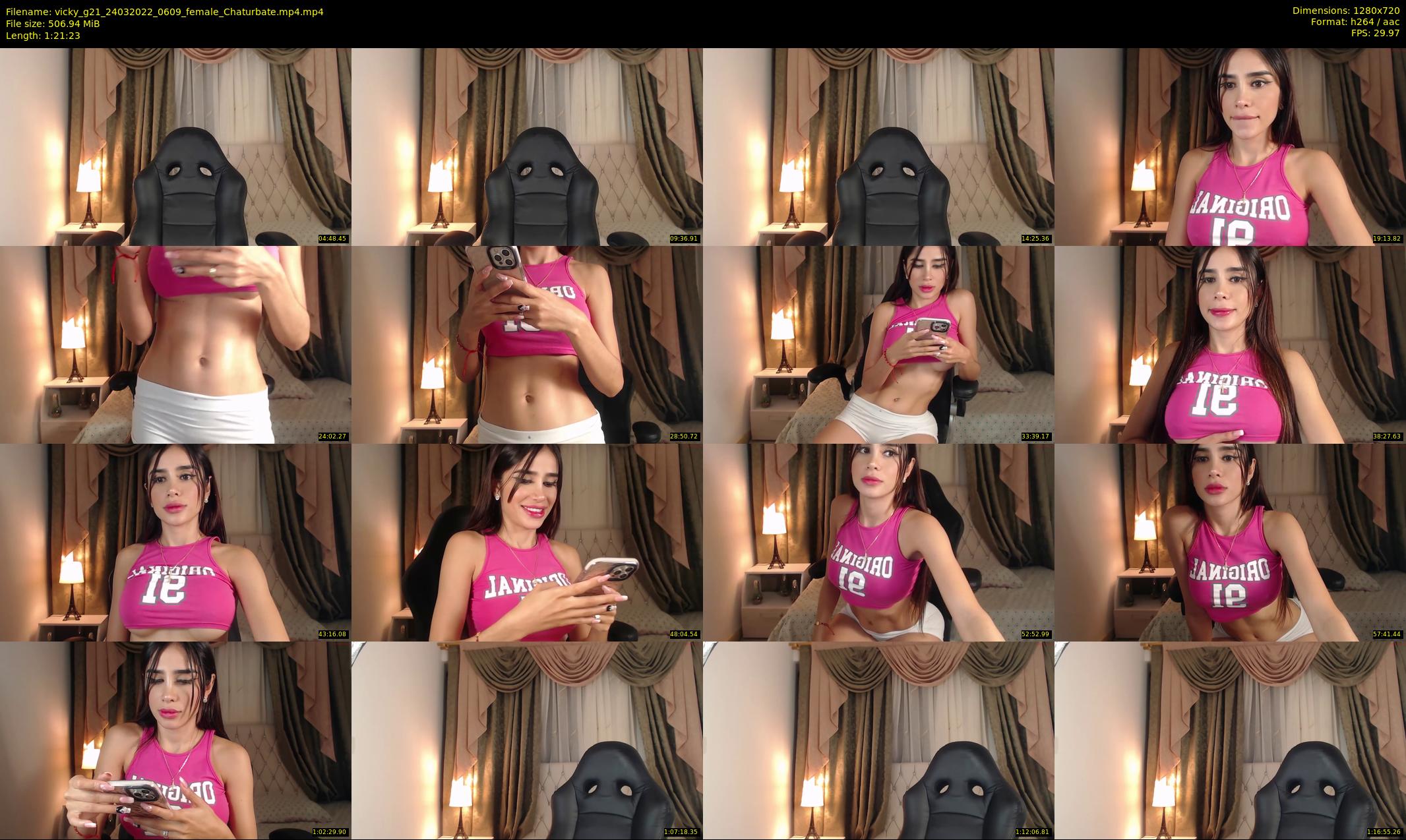 vicky_g21 — 82 minute Chaturbate female cam show recording, 720p, Mar 24, 2022