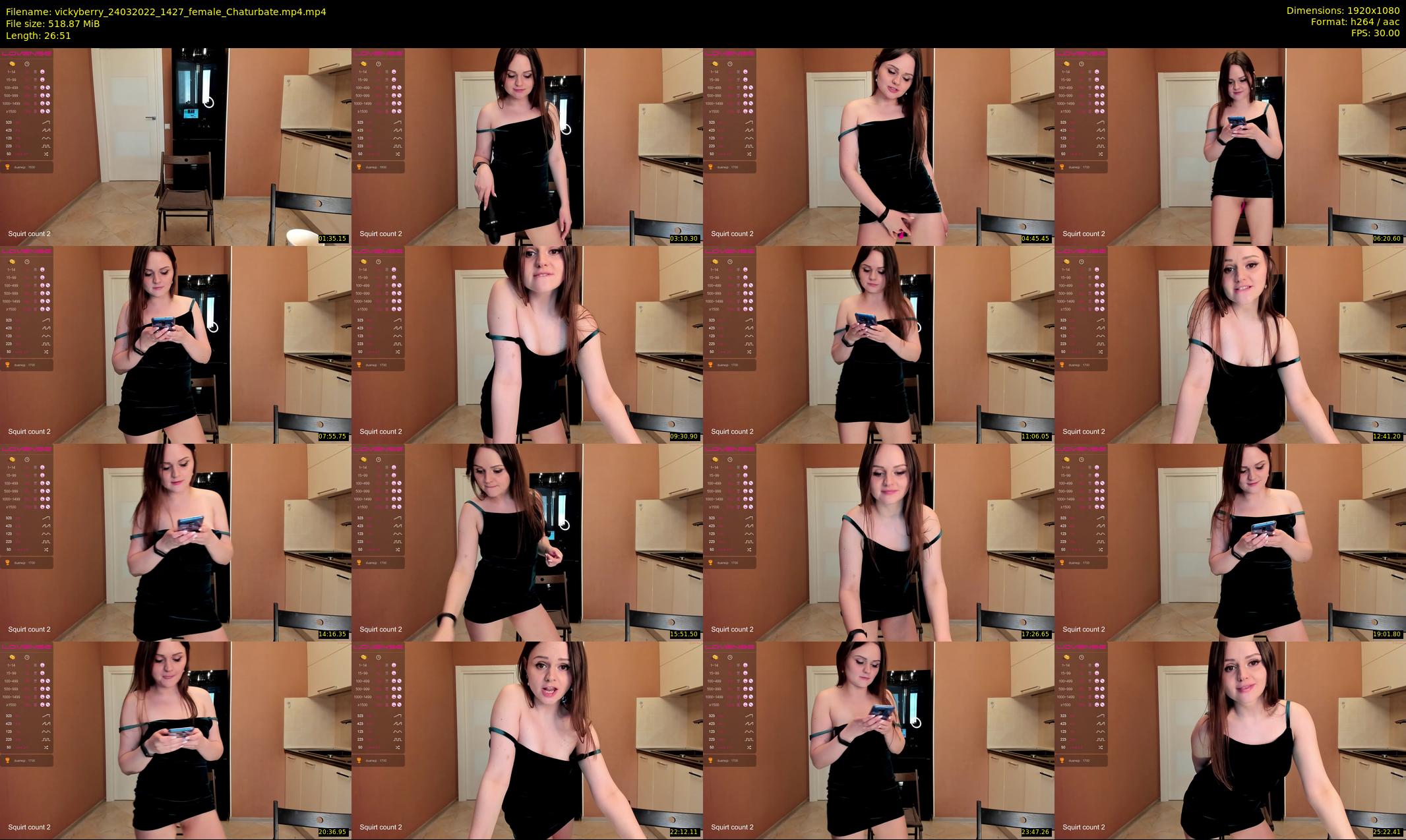 vickyberry — 27 minute Chaturbate female cam show recording, 1080p, Mar 24, 2022
