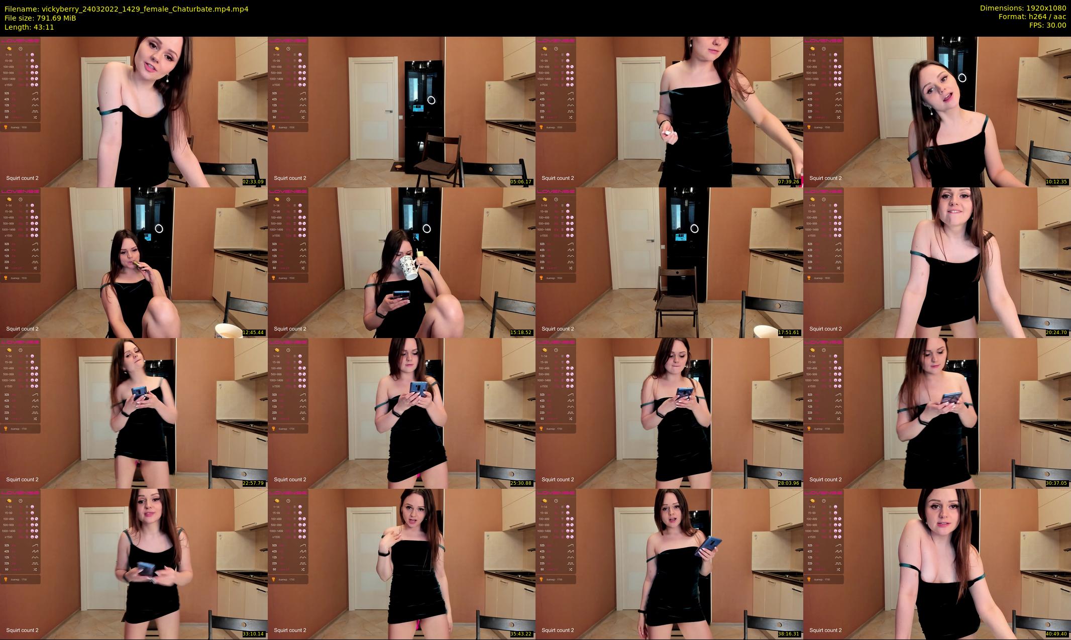 vickyberry — 44 minute Chaturbate female cam show recording, 1080p, Mar 24, 2022