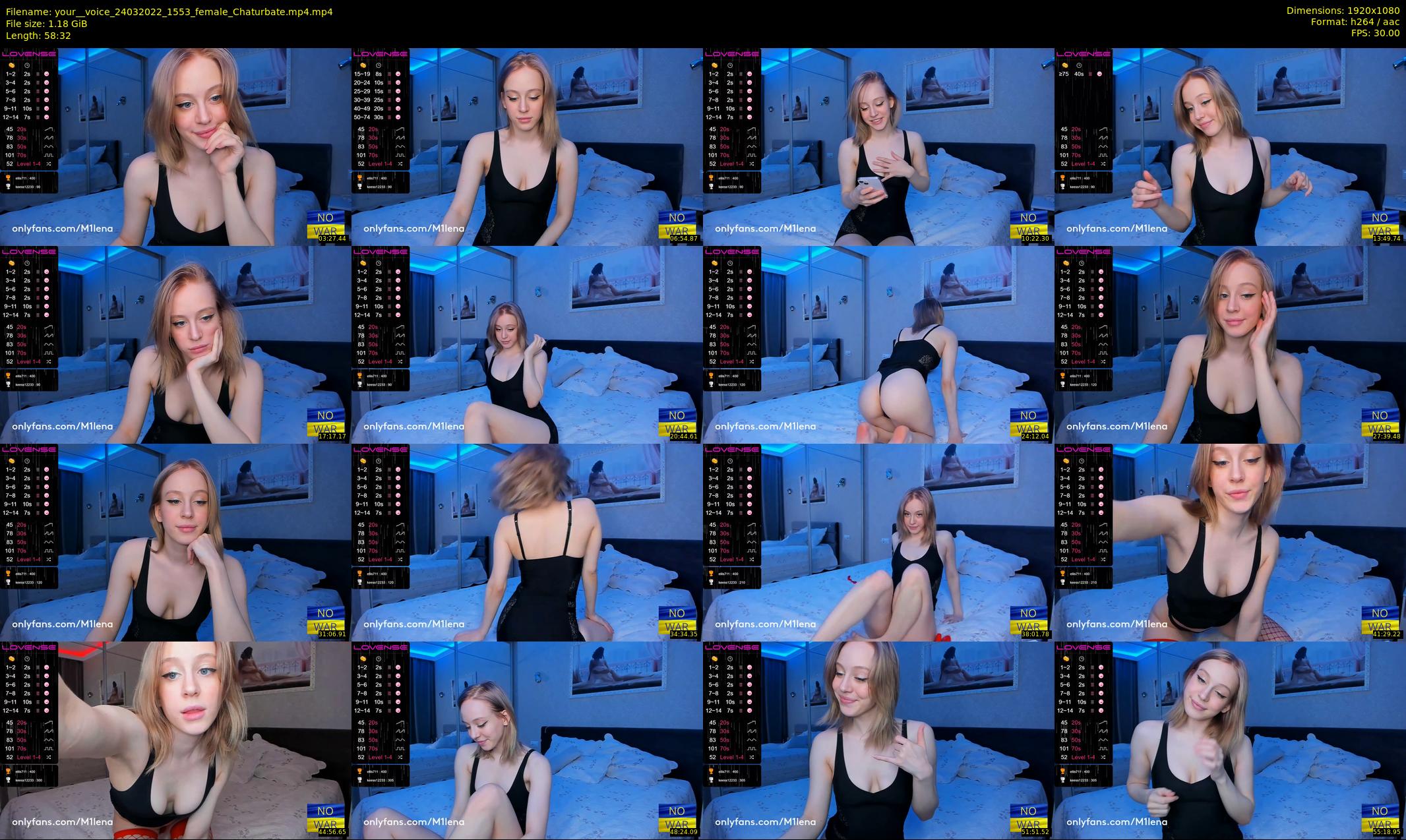 your__voice — 59 minute Chaturbate female cam show recording, 1080p, Mar 24, 2022