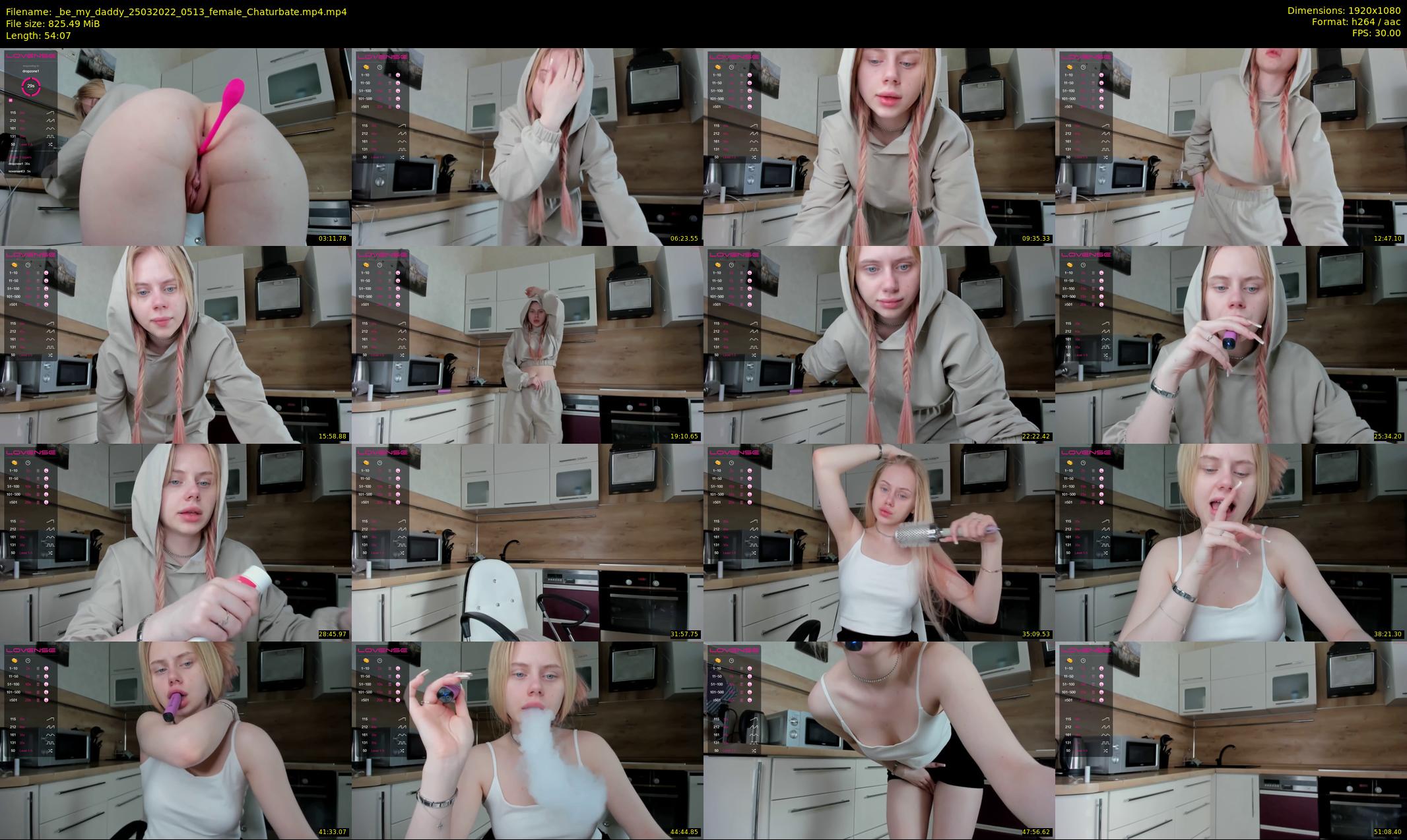 _be_my_daddy — 55 minute Chaturbate female cam show recording, 1080p, Mar 25, 2022