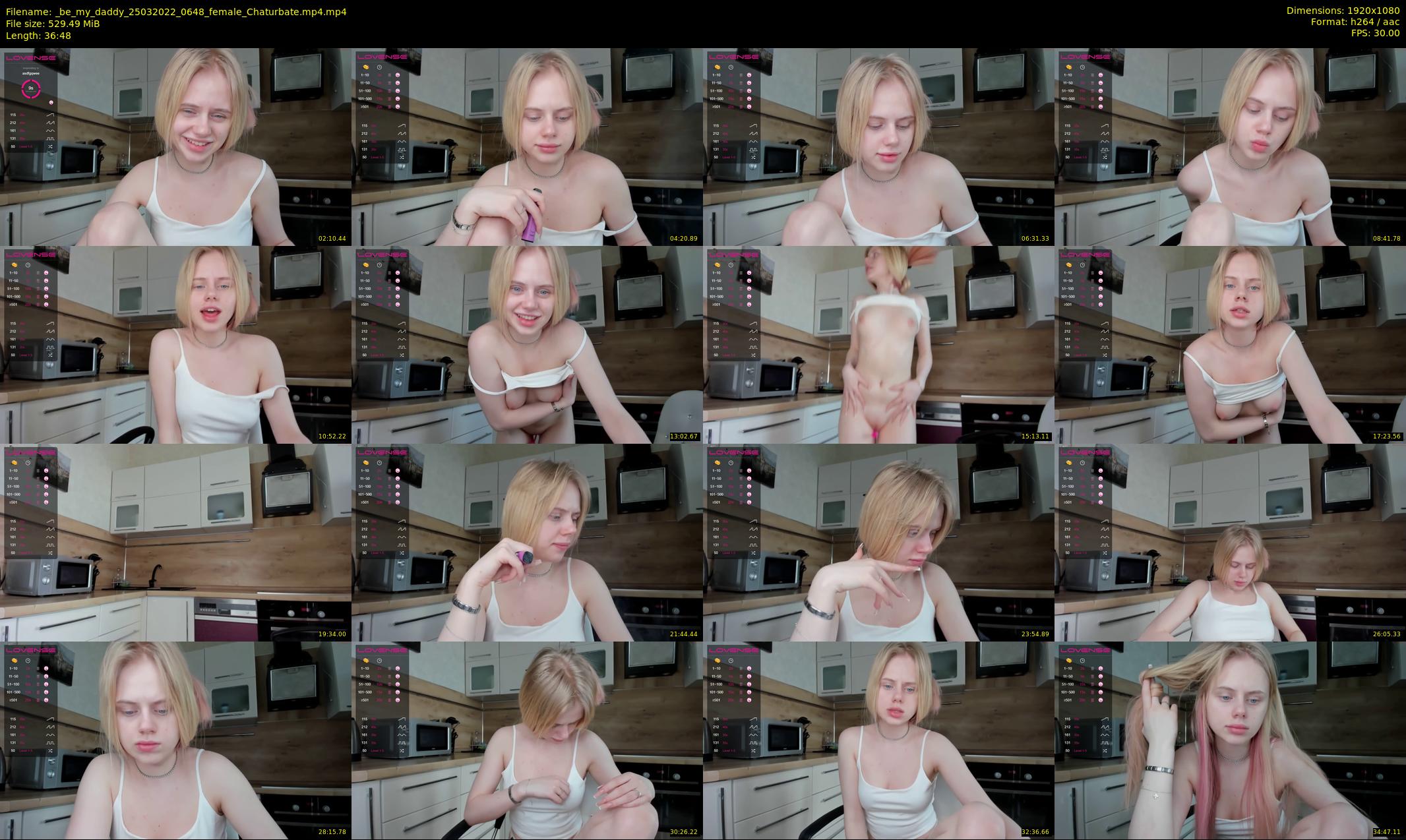 _be_my_daddy — 37 minute Chaturbate female cam show recording, 1080p, Mar 25, 2022