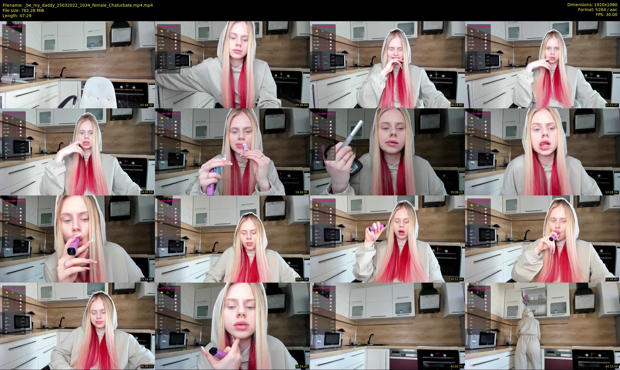 _be_my_daddy — 48 minute Chaturbate female cam show recording, 1080p, Mar 25, 2022