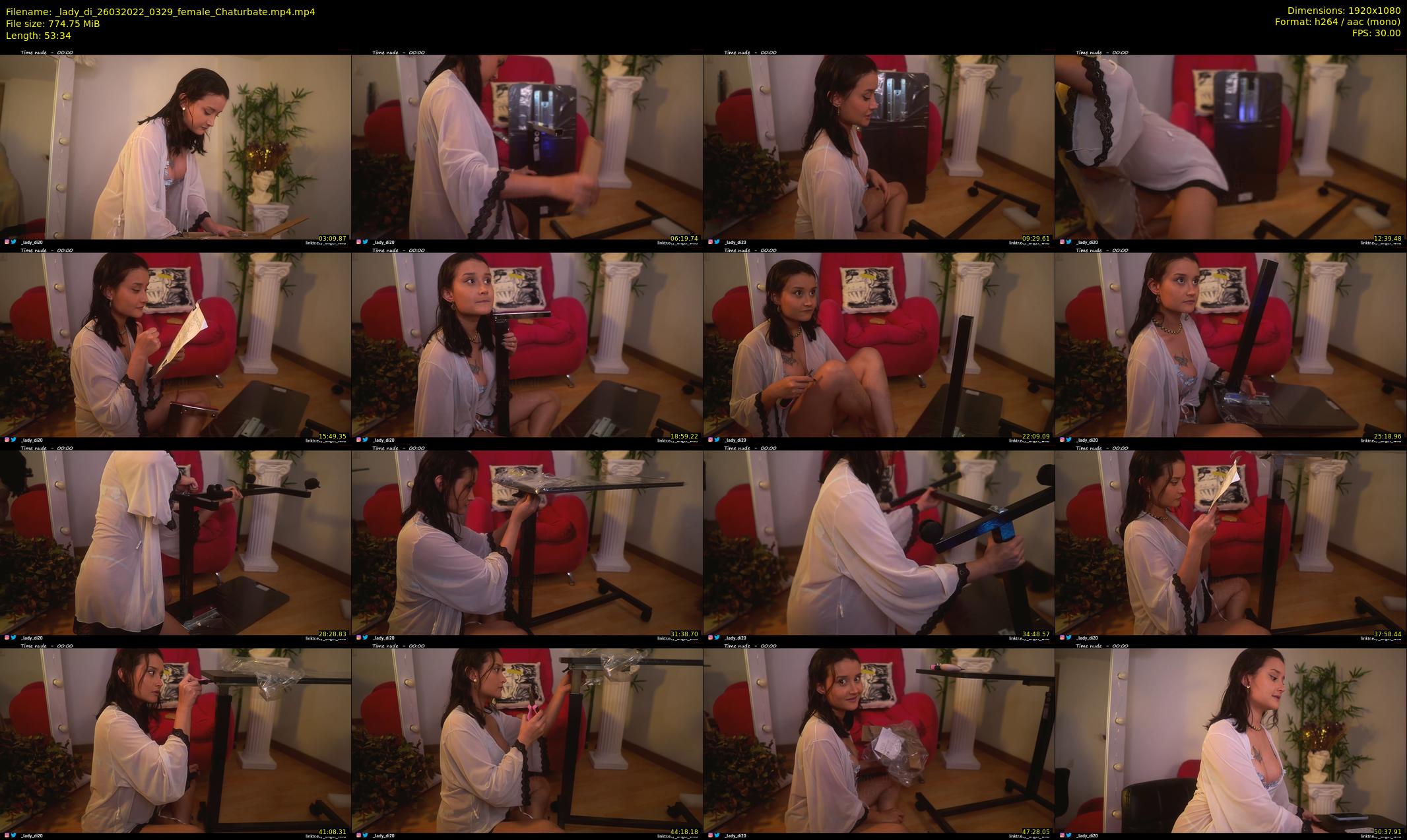 _lady_di — 54 minute Chaturbate female cam show recording, 1080p, Mar 26, 2022