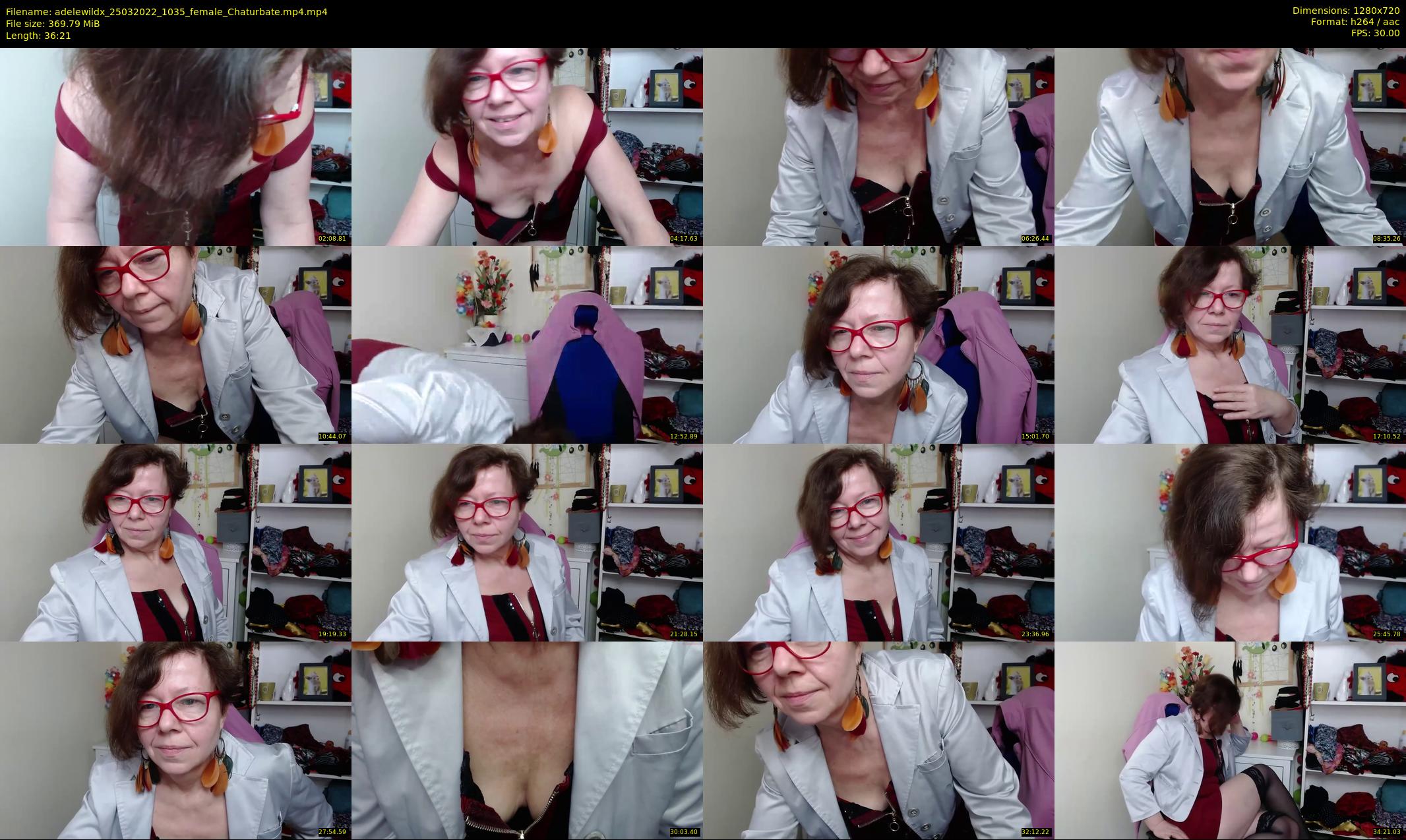 adelewildx — 37 minute Chaturbate female cam show recording, 720p, Mar 25, 2022