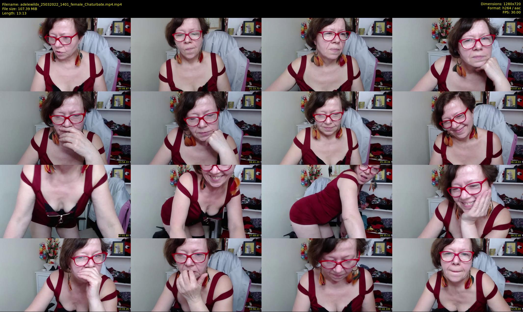 adelewildx — 14 minute Chaturbate female cam show recording, 720p, Mar 25, 2022