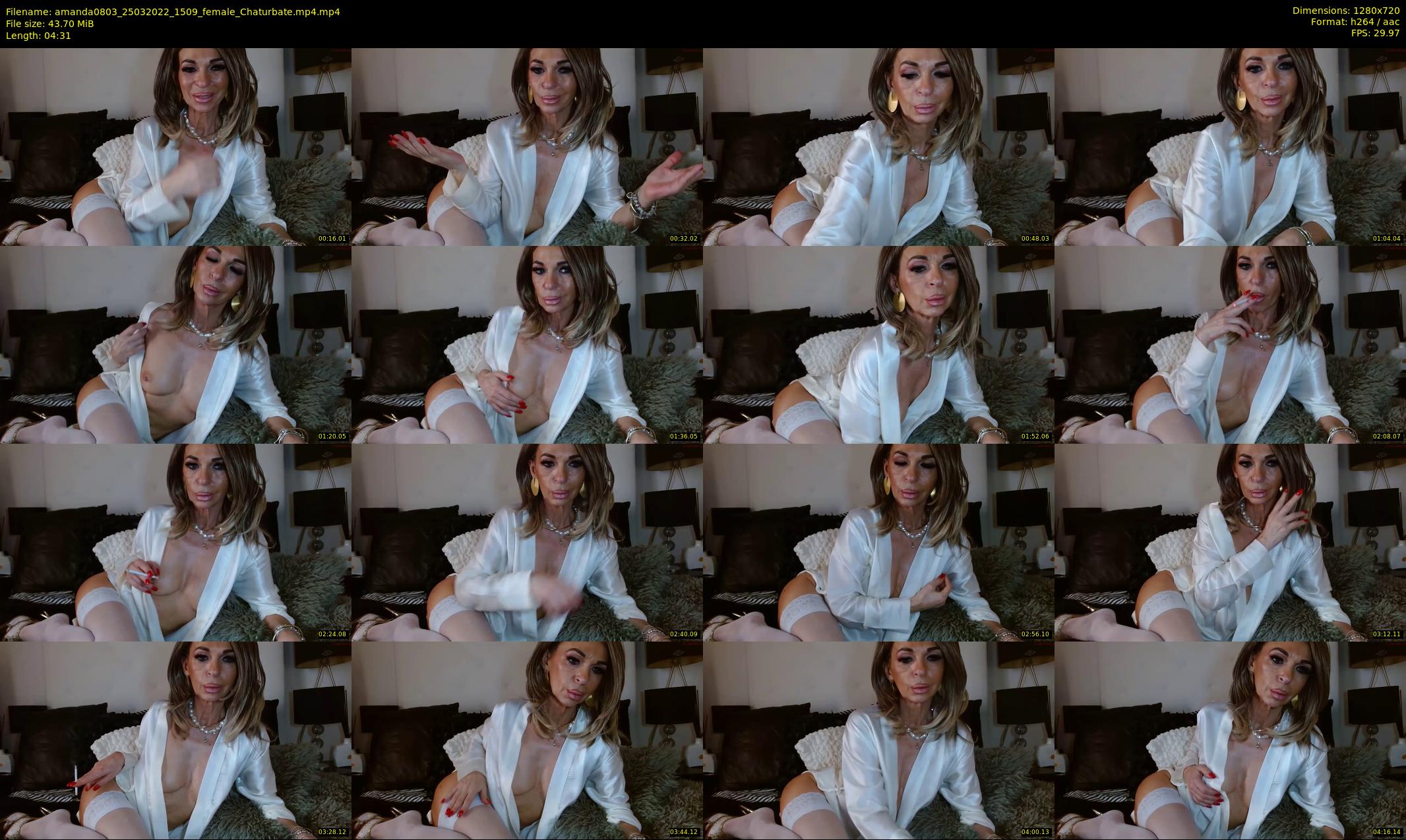 amanda0803 — 5 minute Chaturbate female cam show recording, 720p, Mar 25, 2022