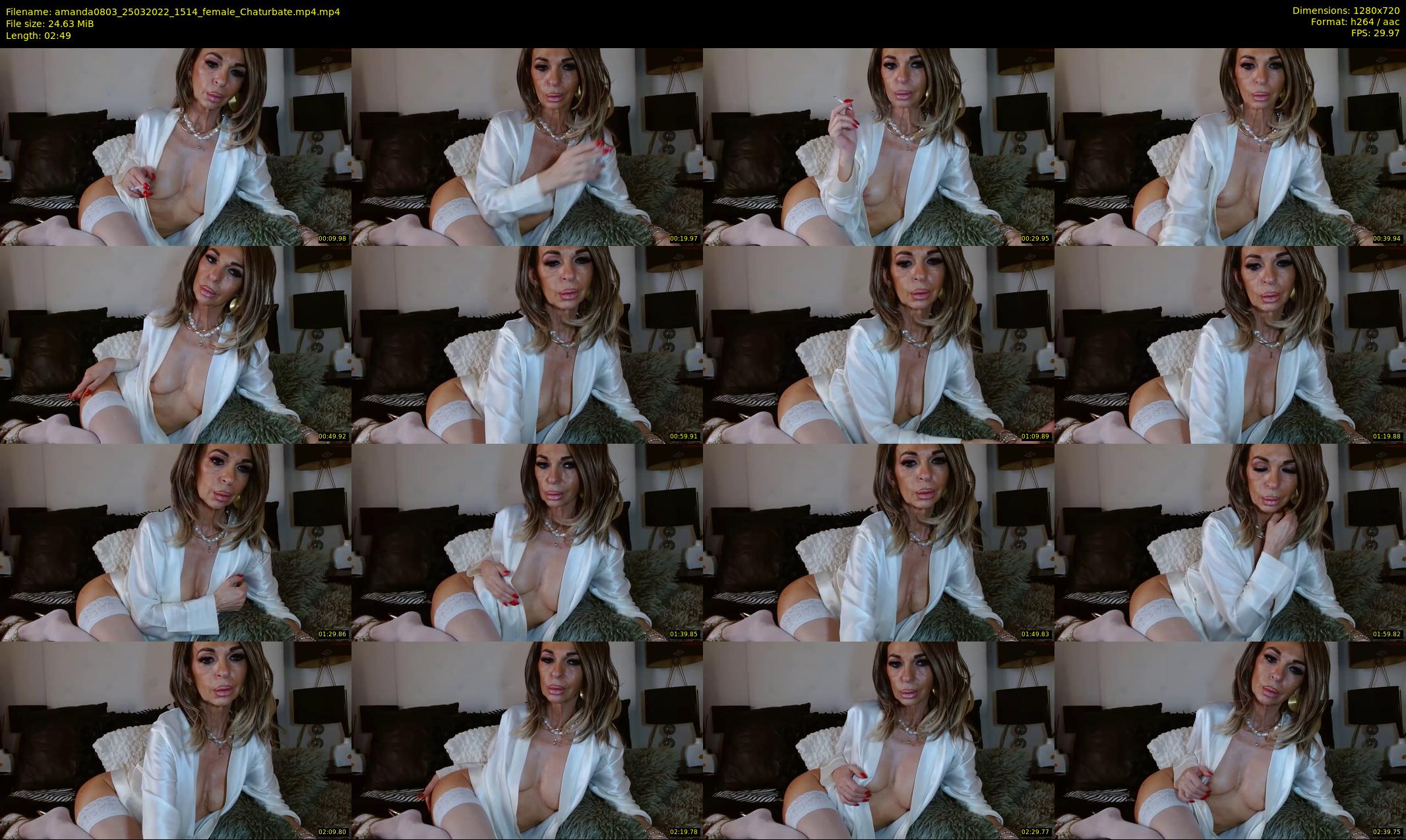 amanda0803 — 3 minute Chaturbate female cam show recording, 720p, Mar 25, 2022