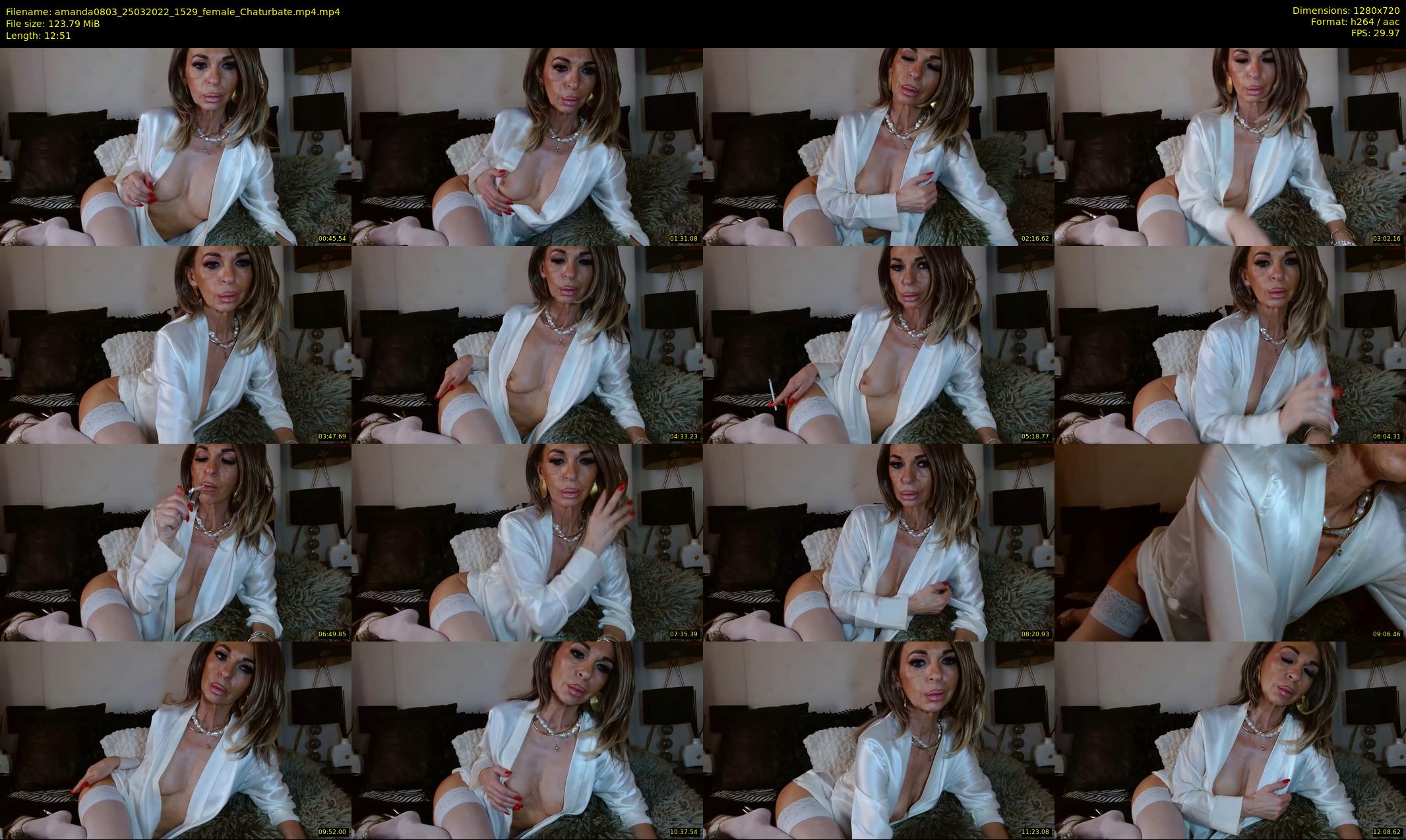 amanda0803 — 13 minute Chaturbate female cam show recording, 720p, Mar 25, 2022