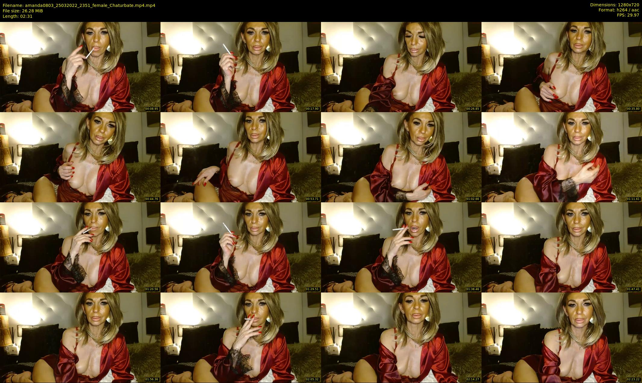 amanda0803 — 3 minute Chaturbate female cam show recording, 720p, Mar 25, 2022
