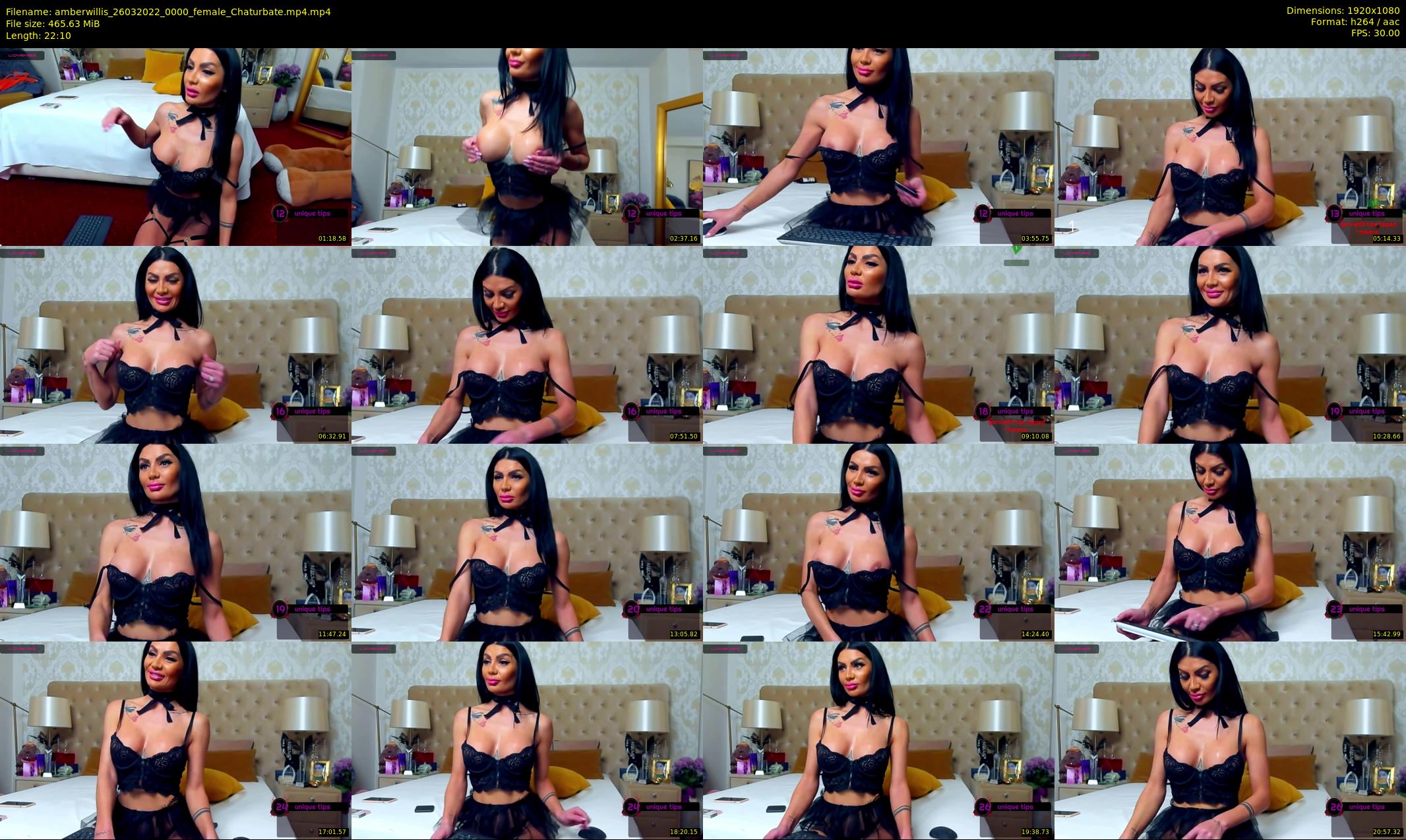 amberwillis — 23 minute Chaturbate female cam show recording, 1080p, Mar 26, 2022