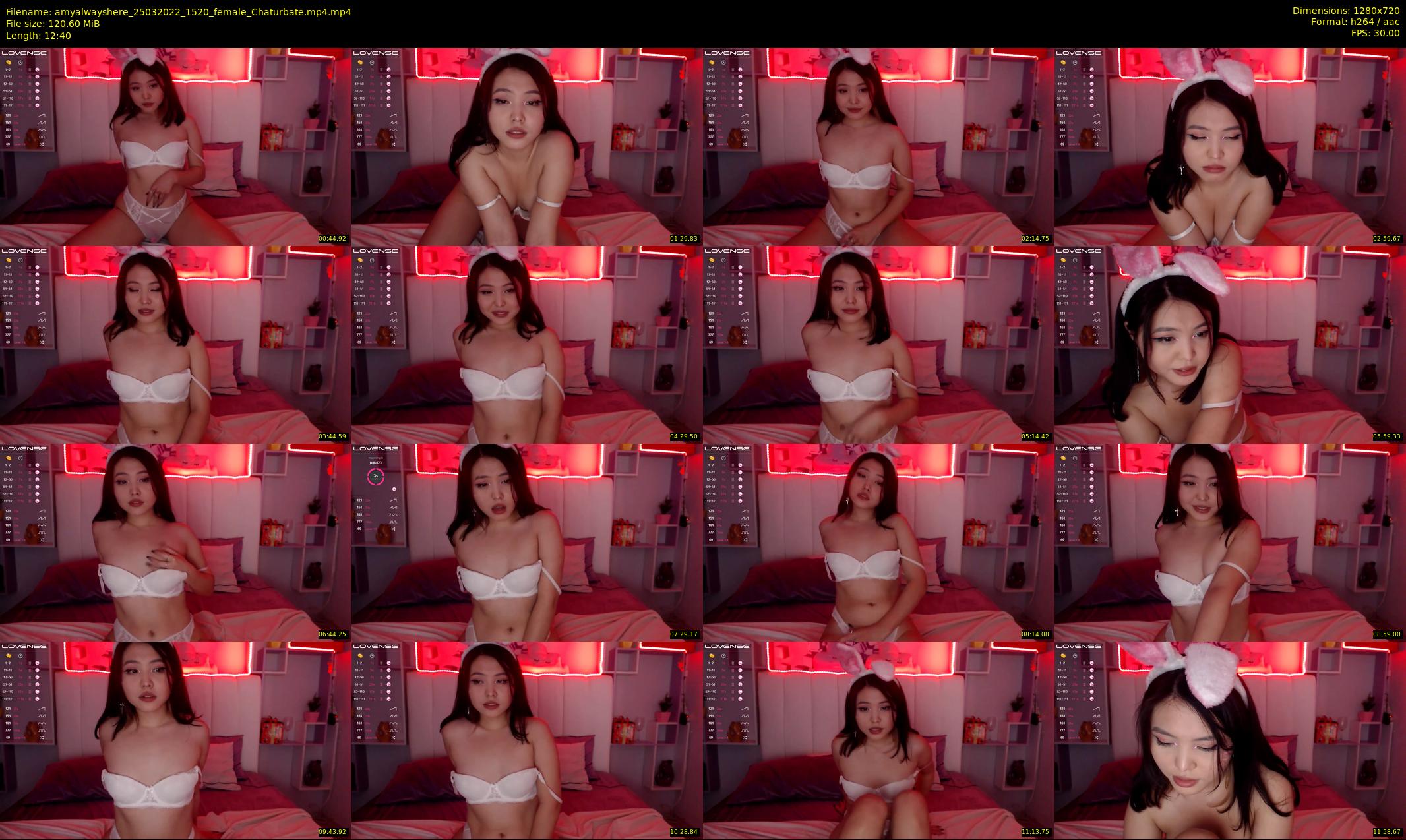 amyalwayshere — 13 minute Chaturbate female cam show recording, 720p, Mar 25, 2022