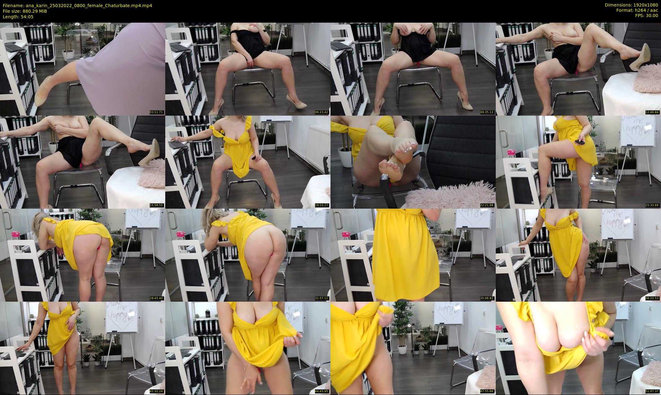 ana_karin — 55 minute Chaturbate female cam show recording, 1080p, Mar 25, 2022