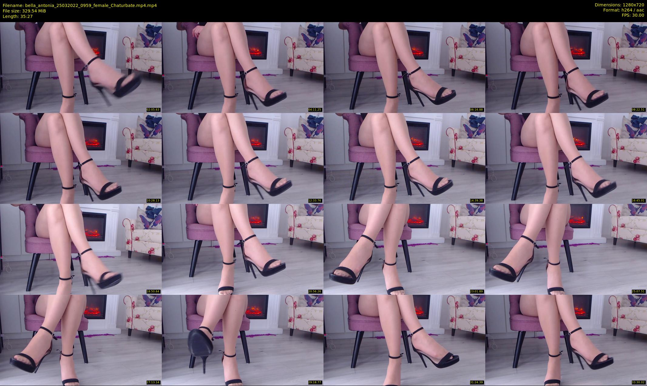 bella_antonia — 36 minute Chaturbate female cam show recording, 720p, Mar 25, 2022
