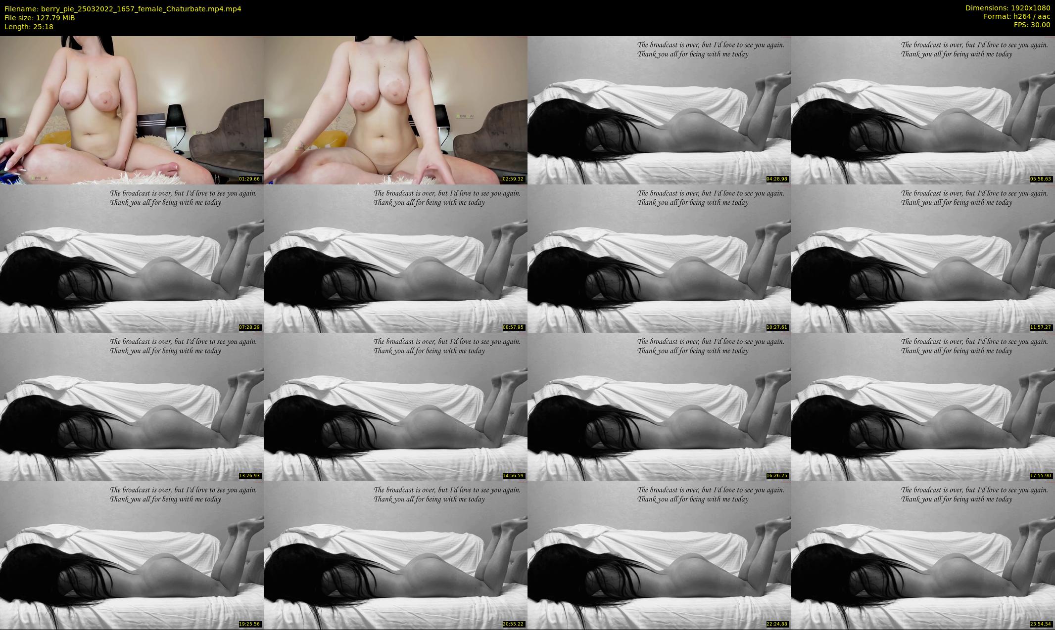 berry_pie — 26 minute Chaturbate female cam show recording, 1080p, Mar 25, 2022