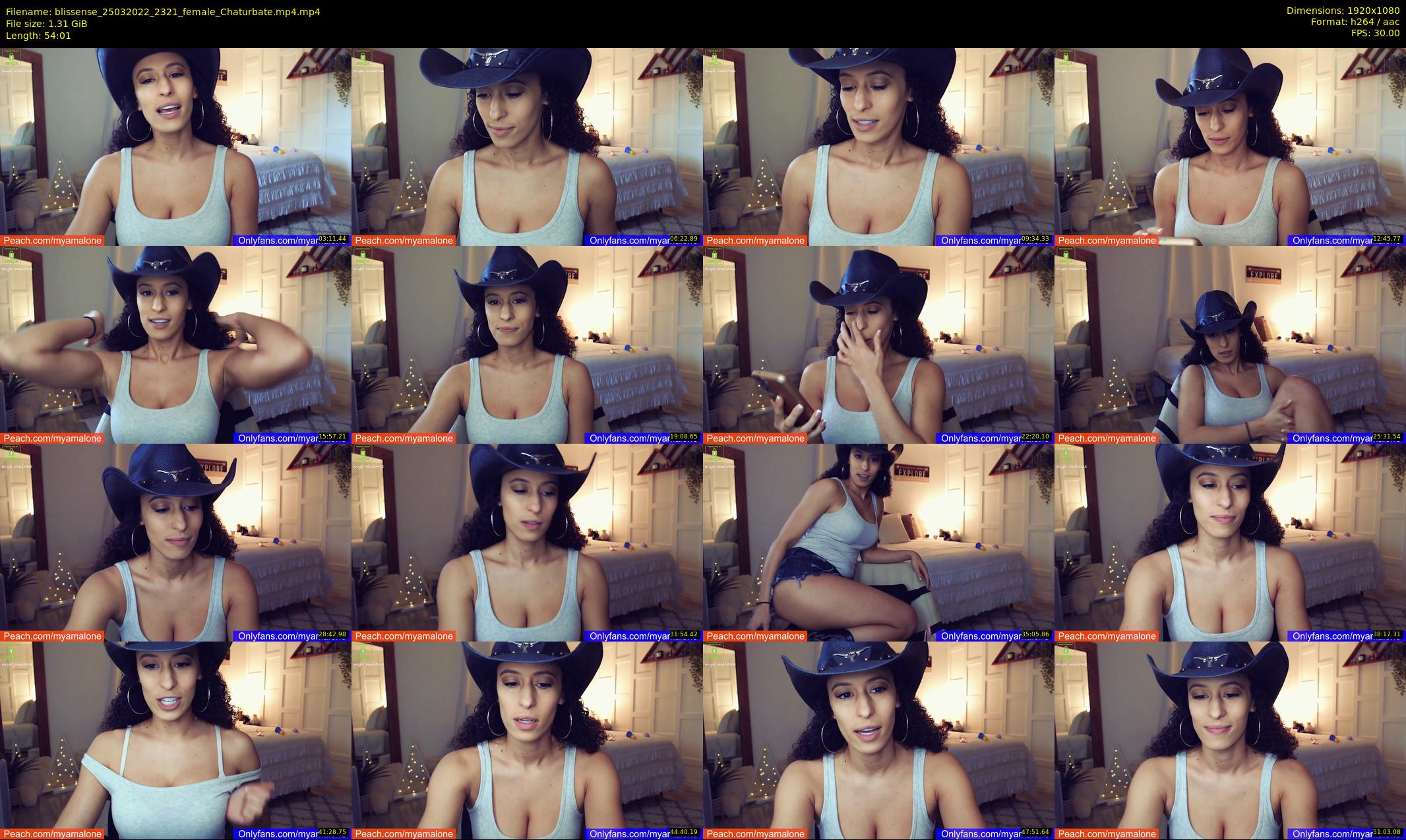blissense — 55 minute Chaturbate female cam show recording, 1080p, Mar 25, 2022
