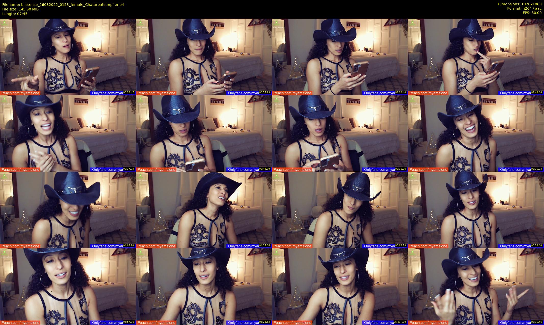 blissense — 8 minute Chaturbate female cam show recording, 1080p, Mar 26, 2022