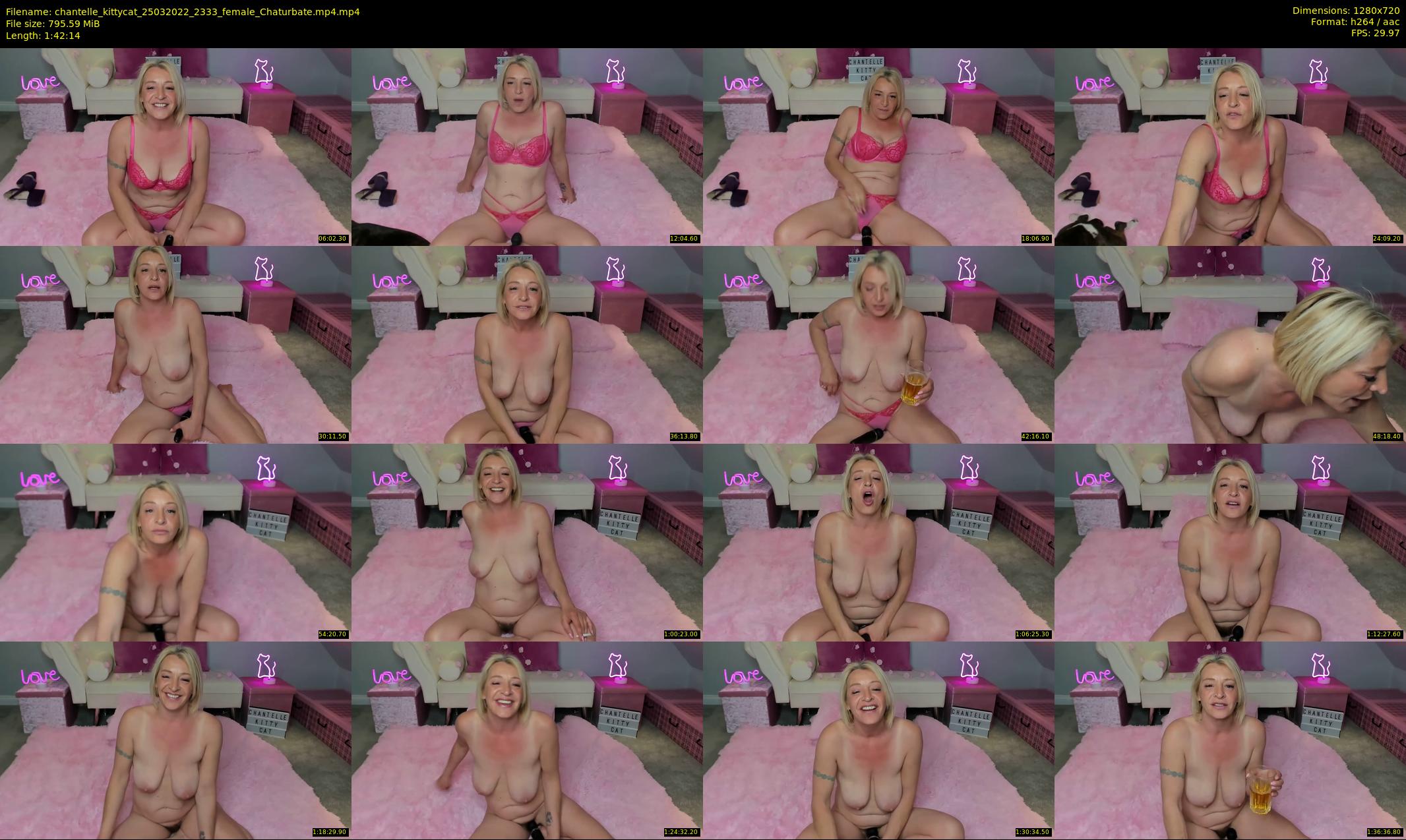 chantelle_kittycat — 103 minute Chaturbate female cam show recording, 720p, Mar 25, 2022