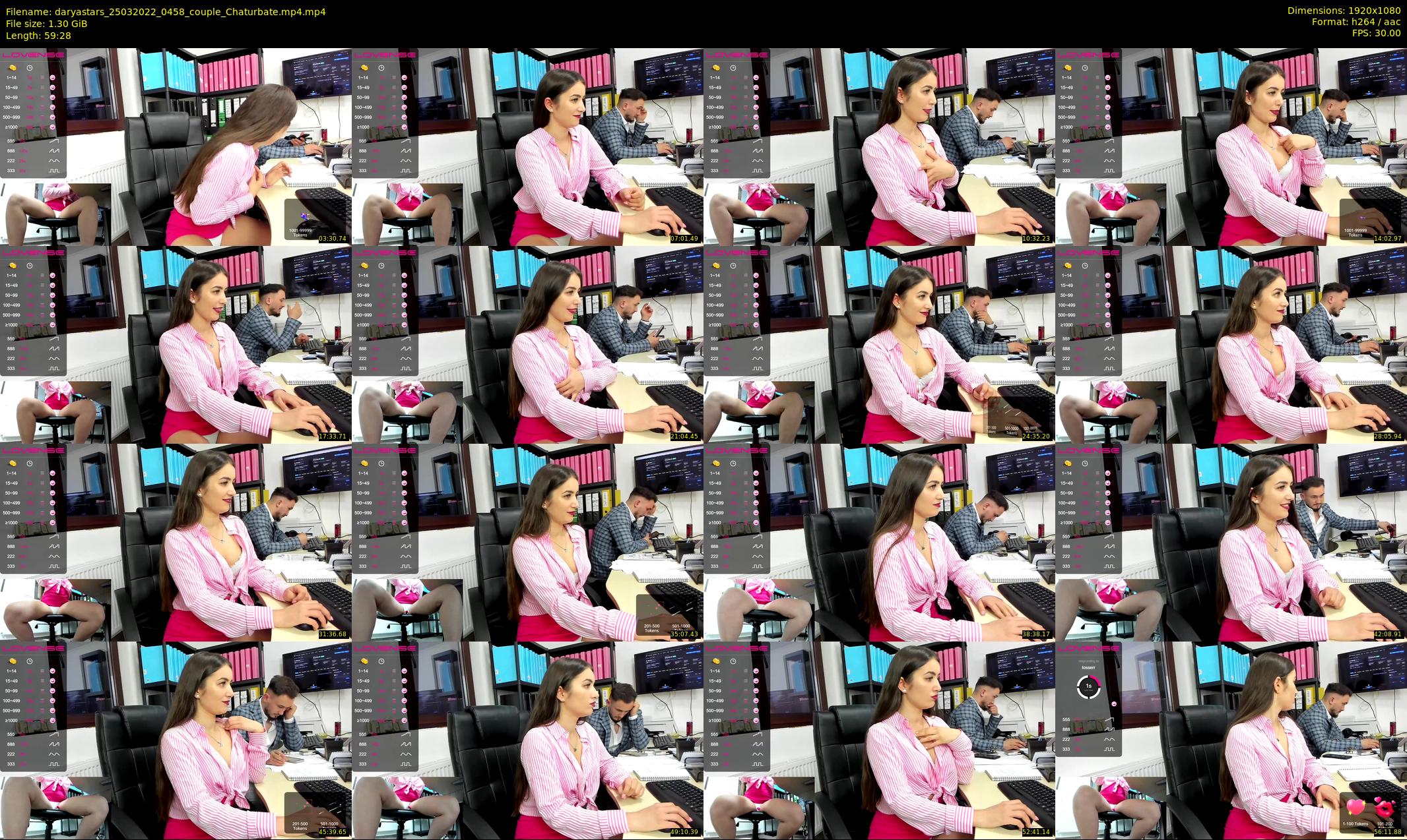 daryastars — 60 minute Chaturbate couple cam show recording, 1080p, Mar 25, 2022