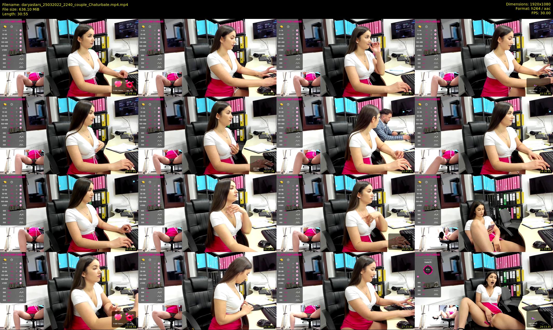 daryastars — 31 minute Chaturbate couple cam show recording, 1080p, Mar 25, 2022
