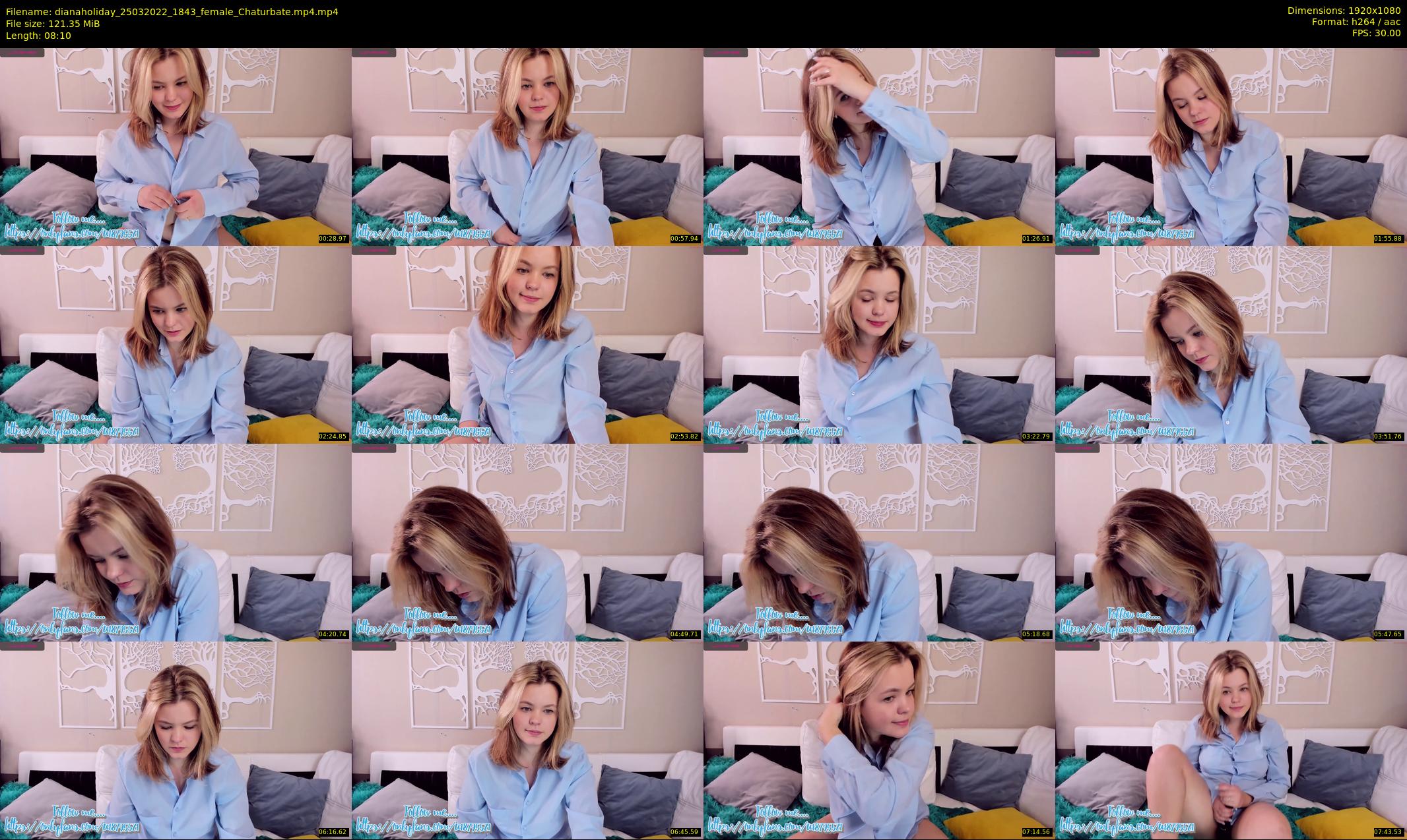 dianaholiday — 9 minute Chaturbate female cam show recording, 1080p, Mar 25, 2022