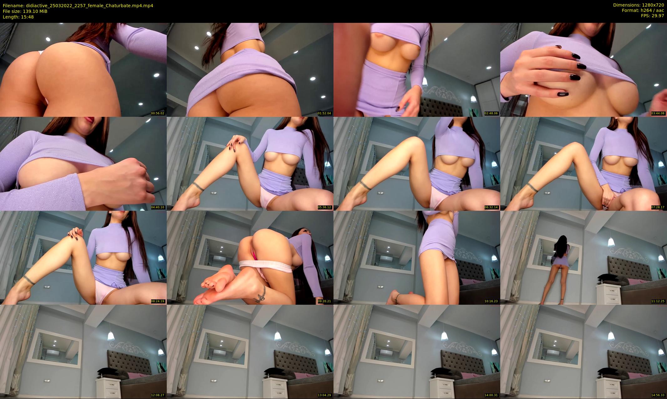 didiactive — 16 minute Chaturbate female cam show recording, 720p, Mar 25, 2022