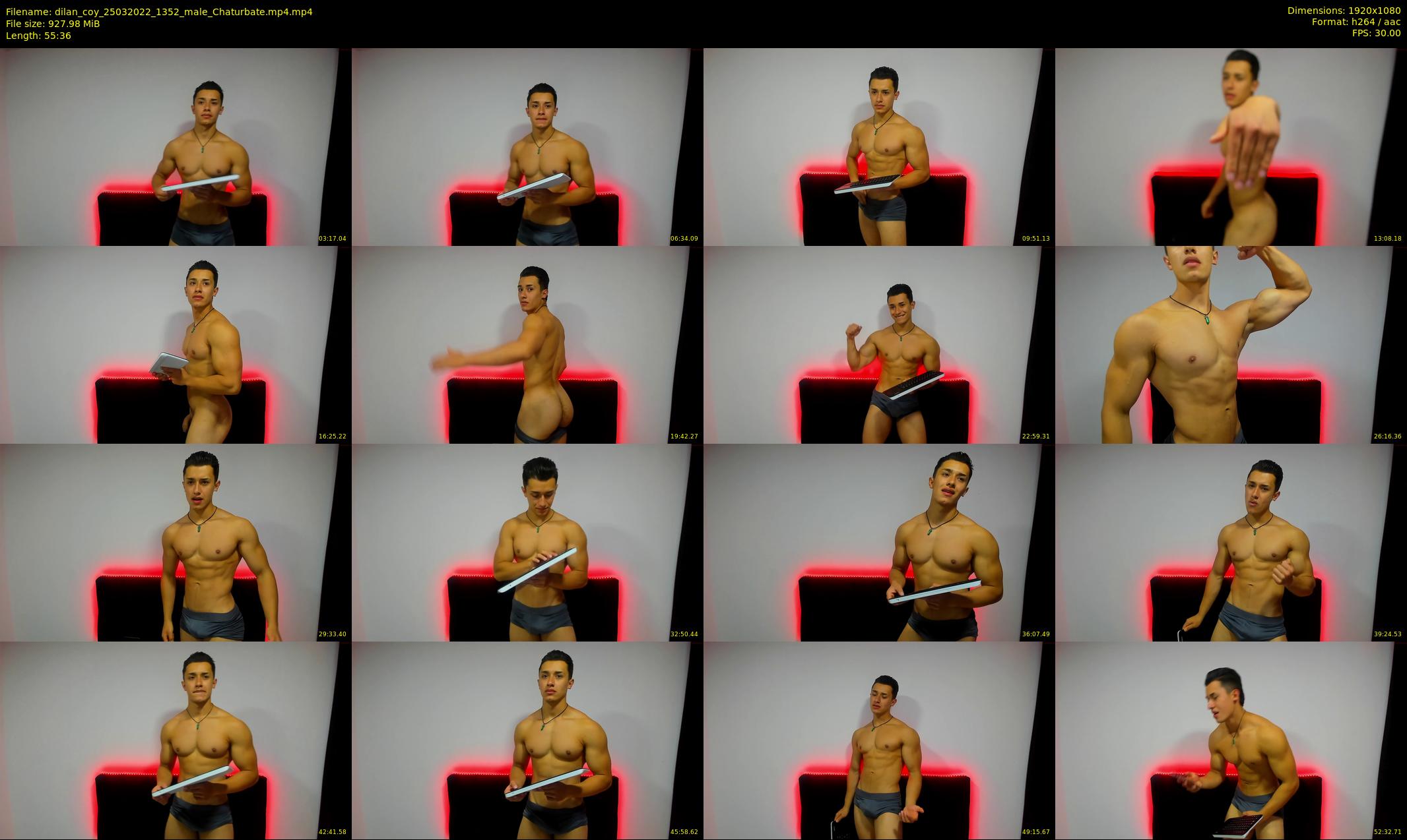 dilan_coy — 56 minute Chaturbate male cam show recording, 1080p, Mar 25, 2022