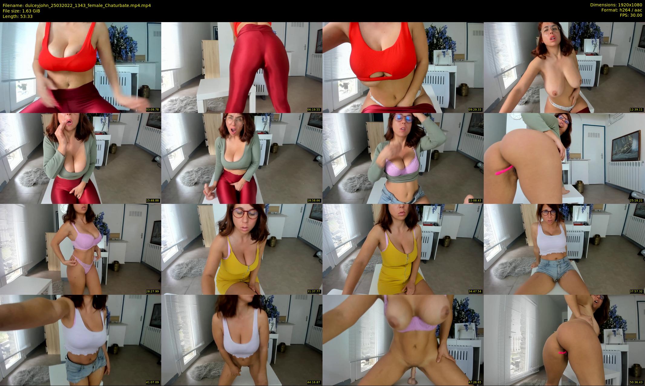 dulceyjohn — 54 minute Chaturbate female cam show recording, 1080p, Mar 25, 2022