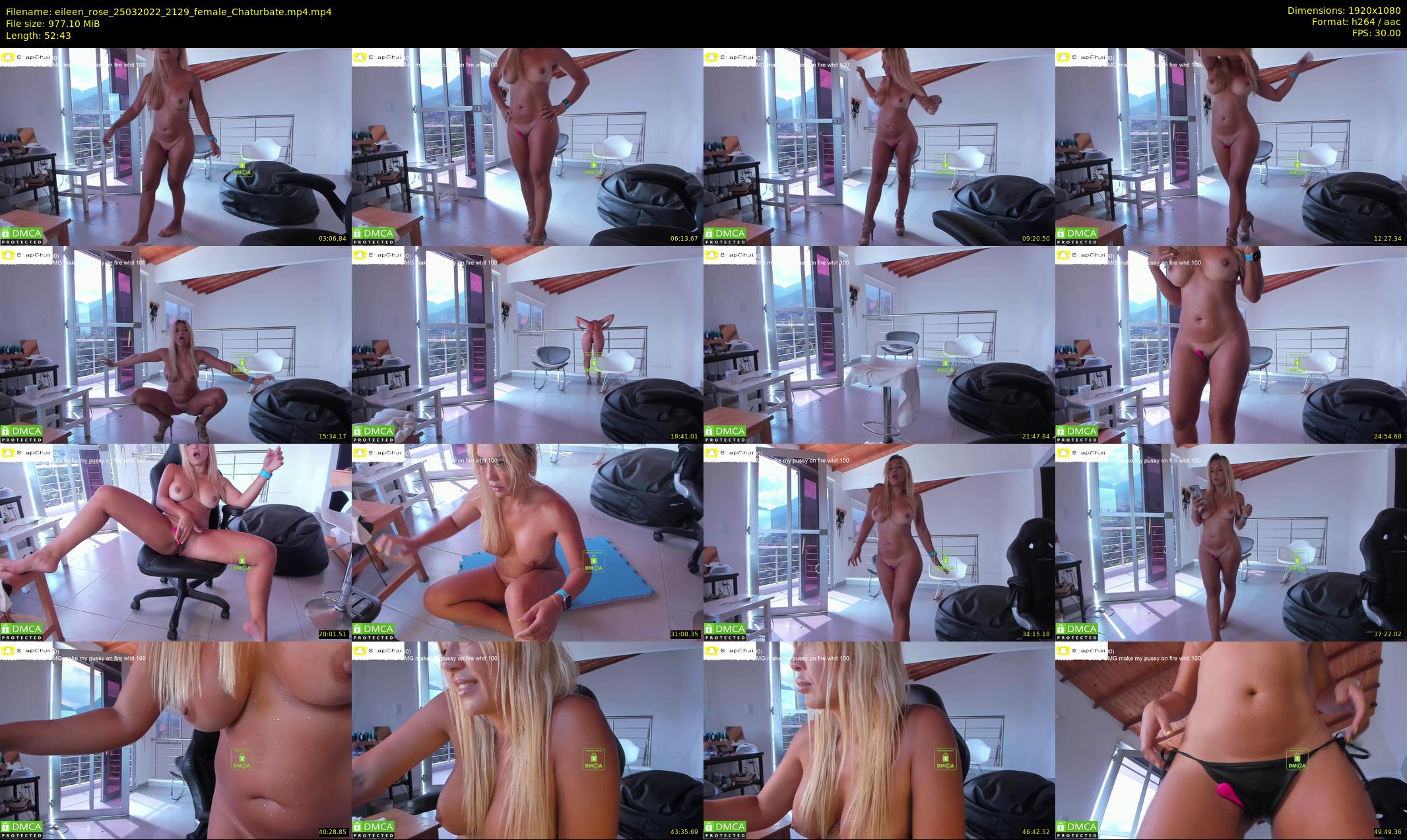 eileen_rose — 53 minute Chaturbate female cam show recording, 1080p, Mar 25, 2022