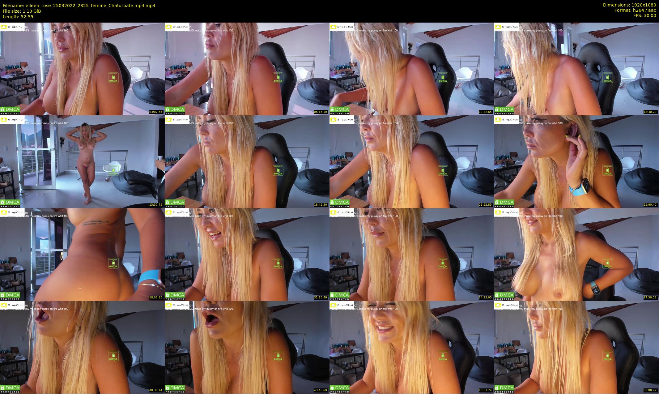 eileen_rose — 53 minute Chaturbate female cam show recording, 1080p, Mar 25, 2022
