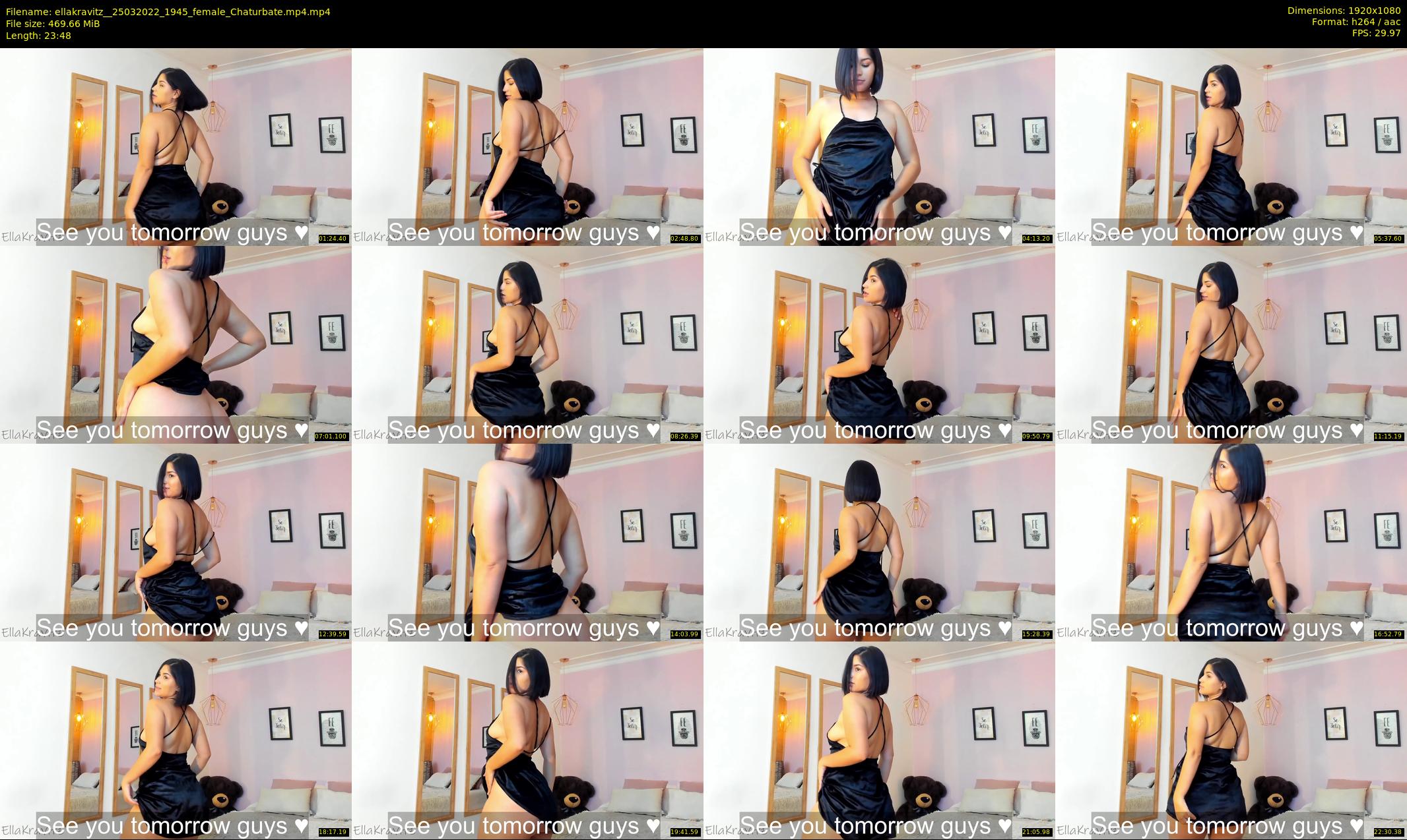 ellakravitz_ — 24 minute Chaturbate female cam show recording, 1080p, Mar 25, 2022