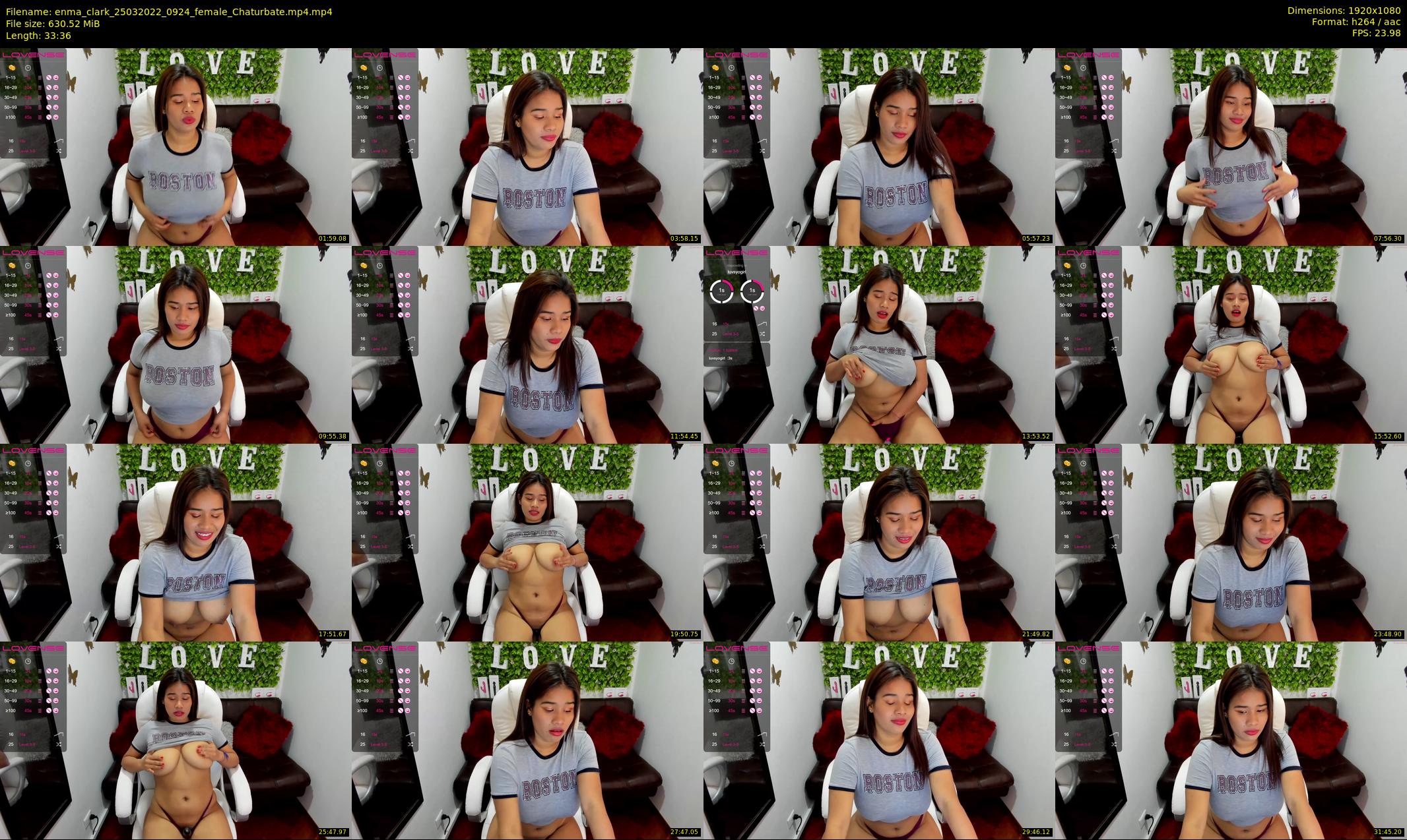 enma_clark — 34 minute Chaturbate female cam show recording, 1080p, Mar 25, 2022