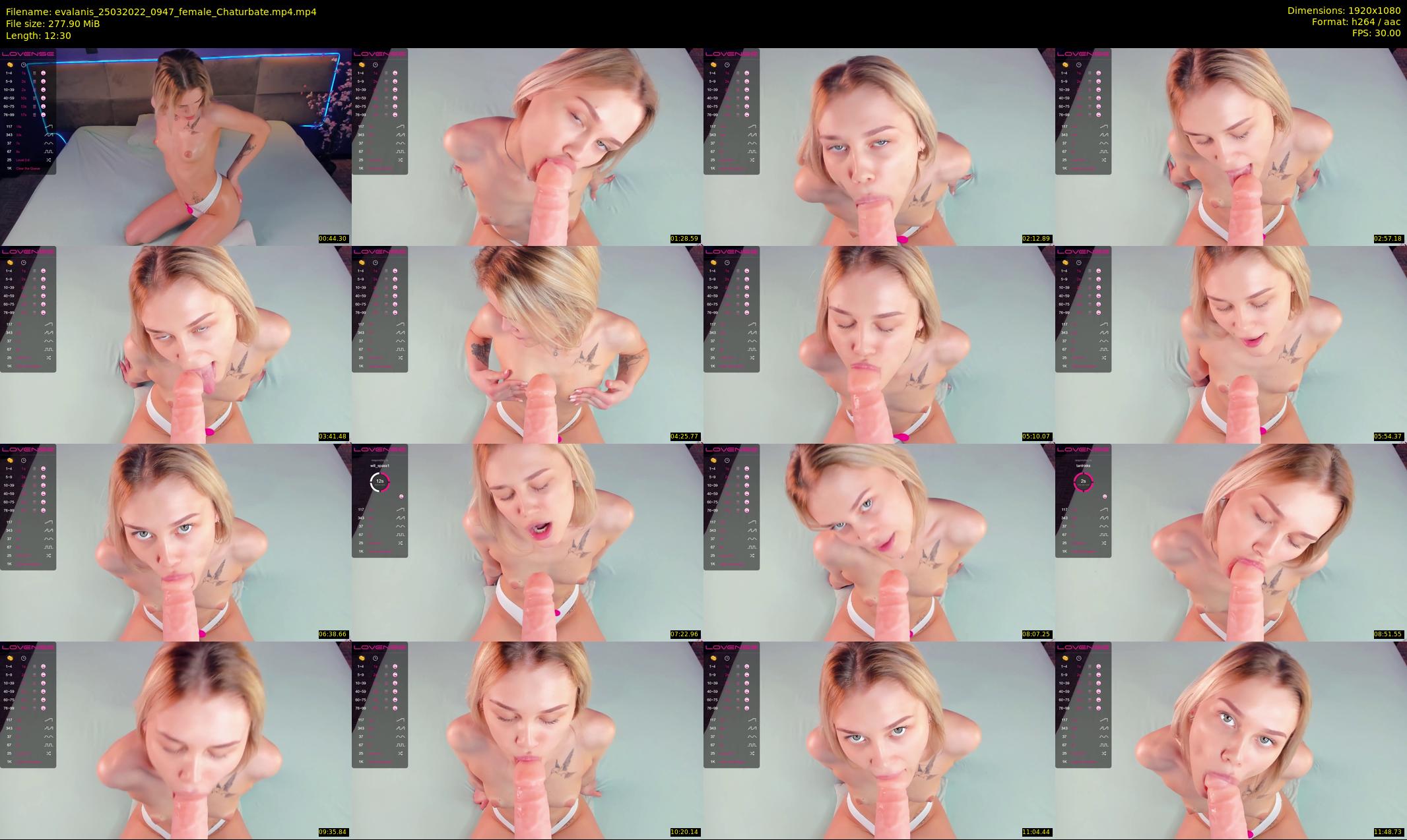 evalanis — 13 minute Chaturbate couple cam show recording, 1080p, Mar 25, 2022