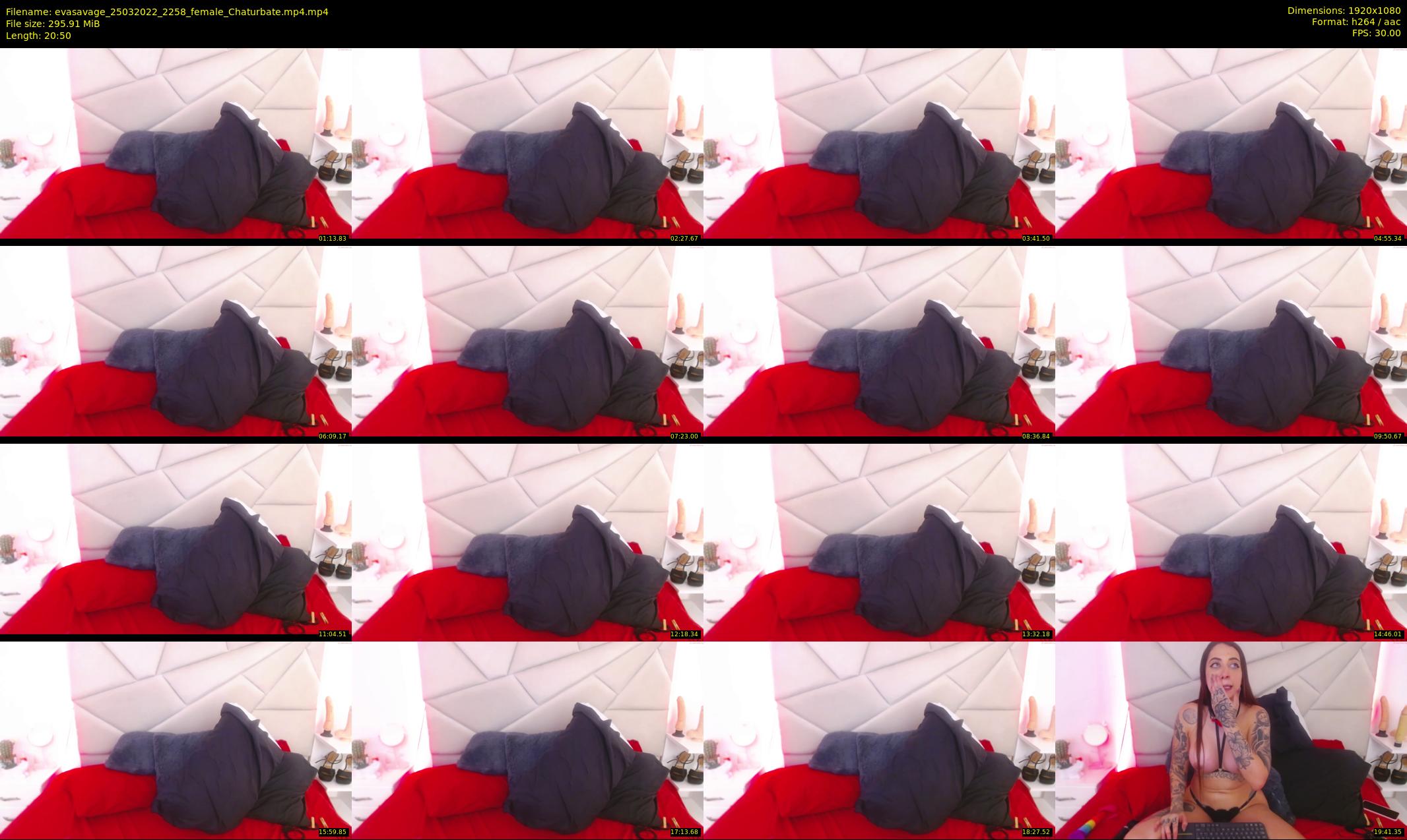 evasavage — 21 minute Chaturbate female cam show recording, 1080p, Mar 25, 2022