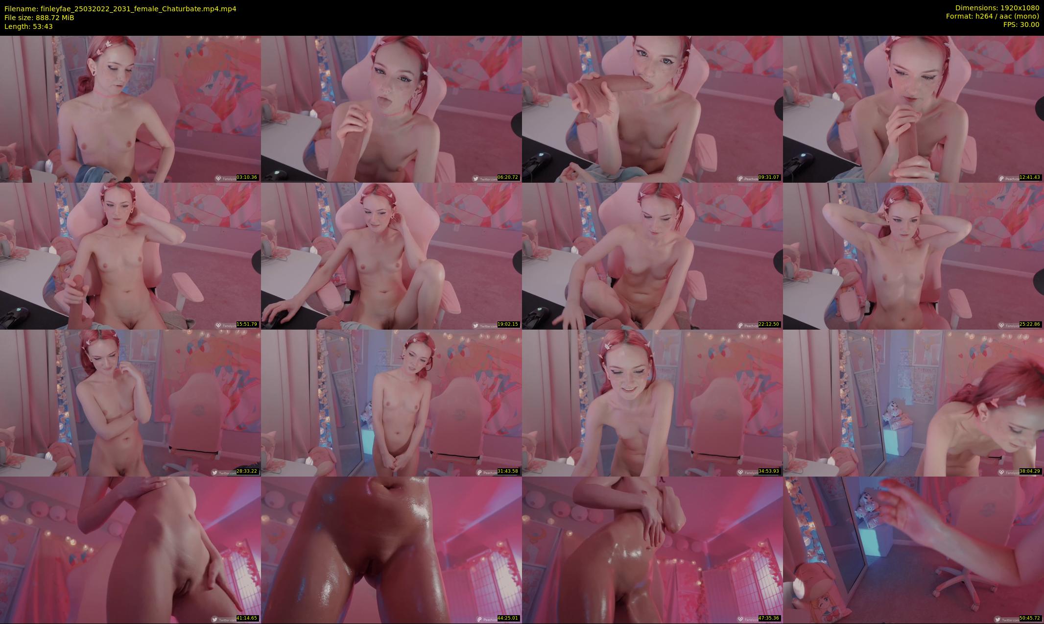 finleyfae — 54 minute Chaturbate female cam show recording, 1080p, Mar 25, 2022