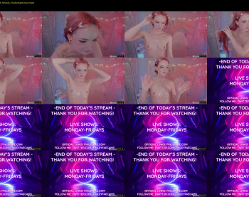 finleyfae — 4 minute Chaturbate female cam show recording, 1080p, Mar 25, 2022
