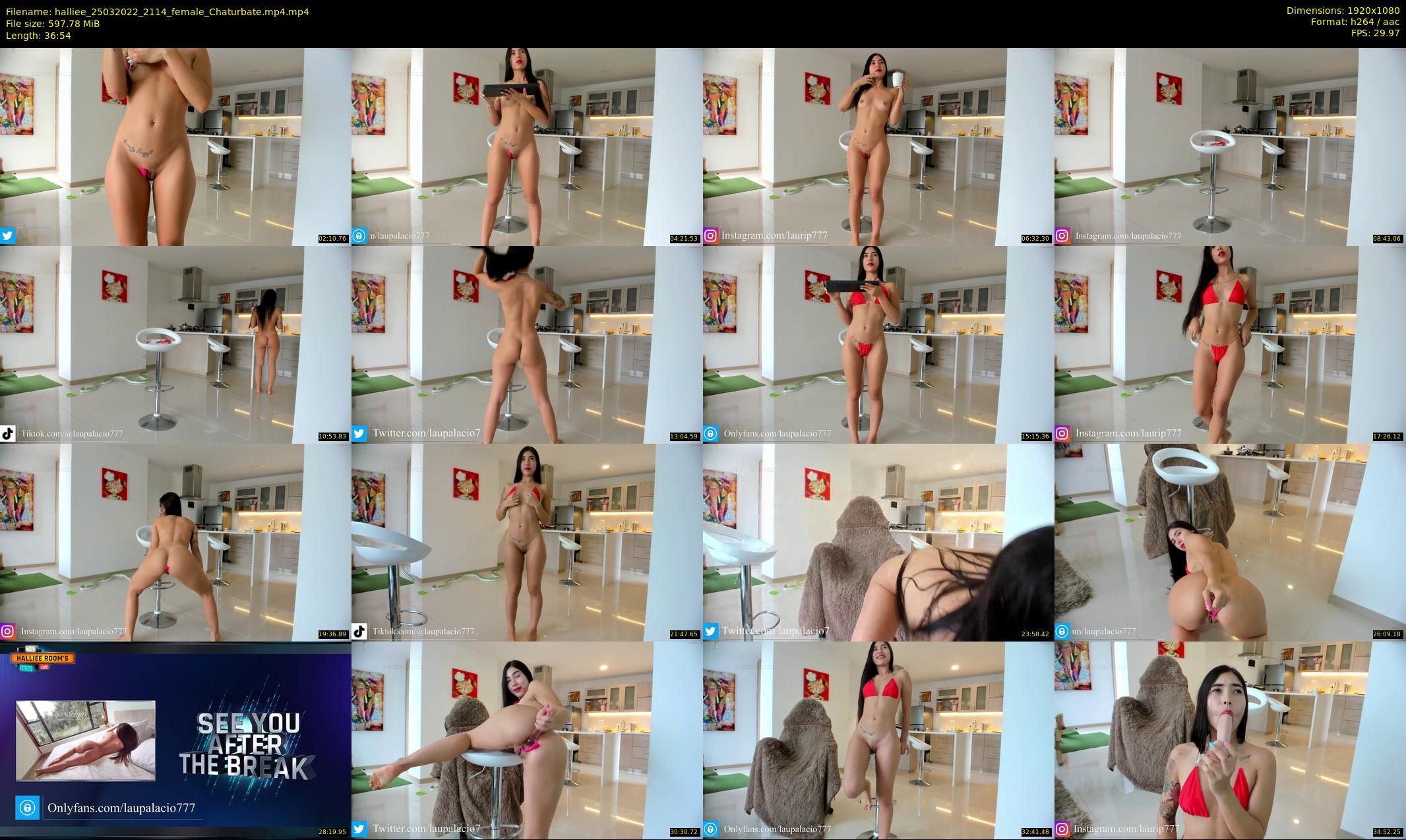 halliee — 37 minute Chaturbate couple cam show recording, 1080p, Mar 25, 2022