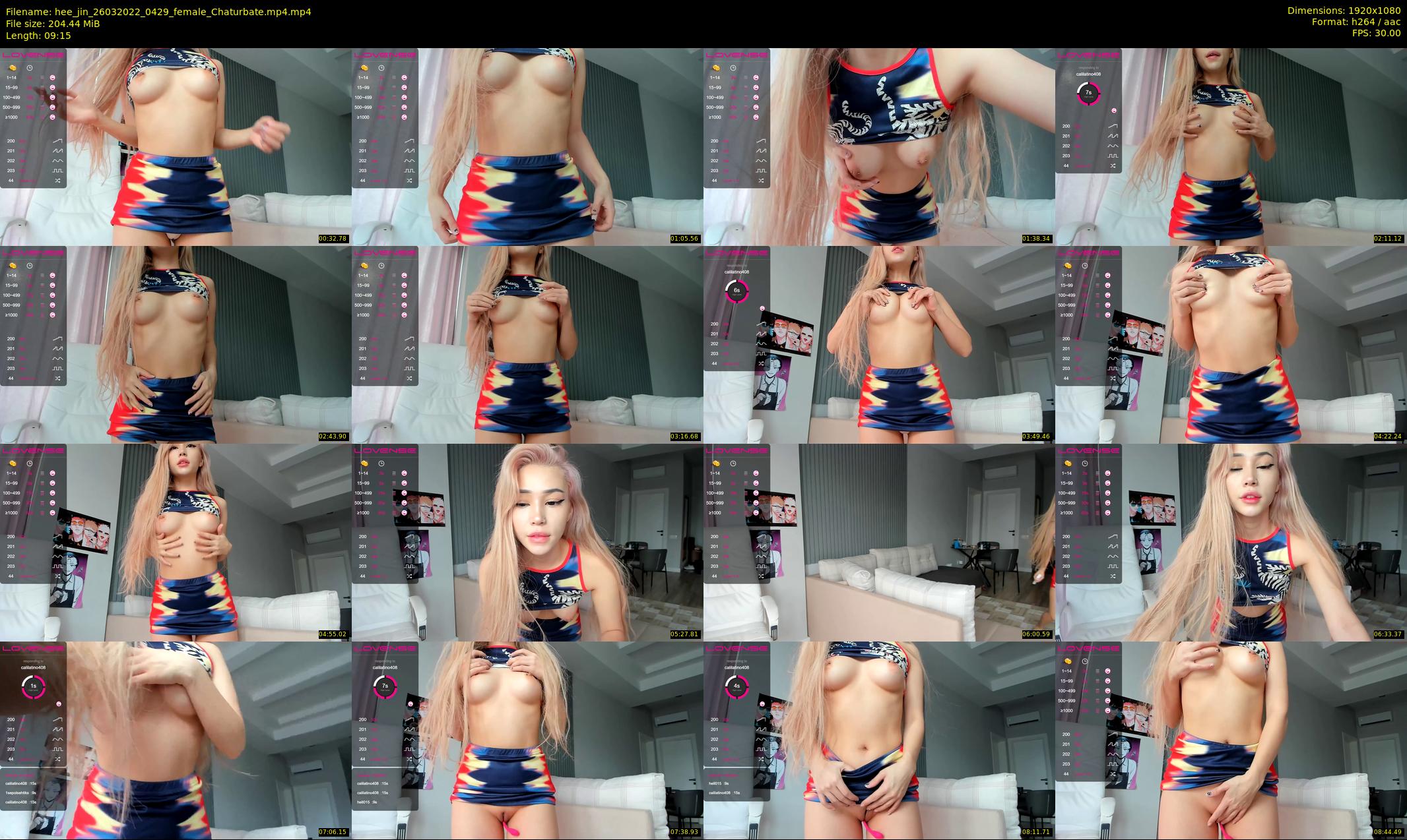 hee_jin — 10 minute Chaturbate female cam show recording, 1080p, Mar 26, 2022