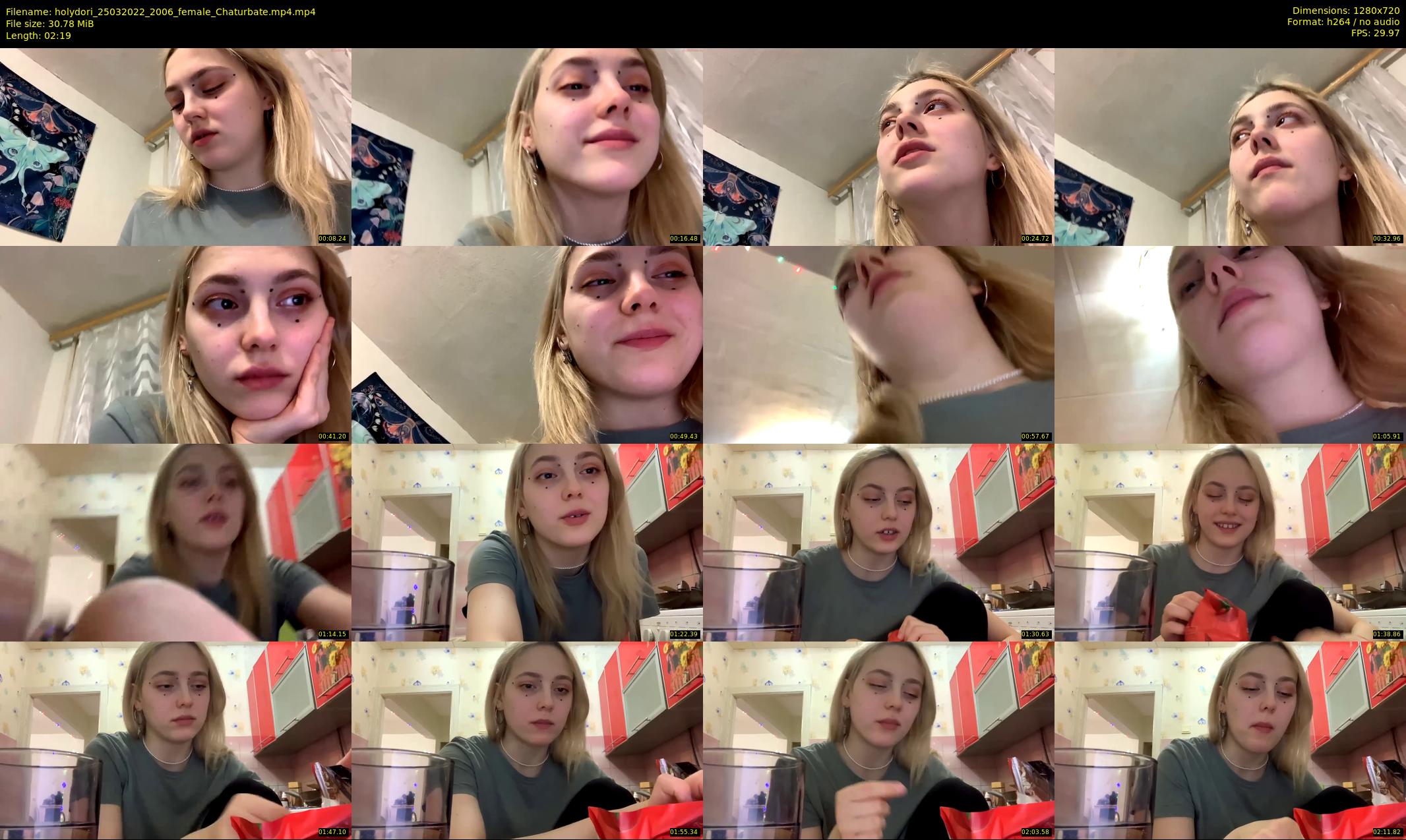 holydori — 3 minute Chaturbate female cam show recording, 720p, Mar 25, 2022