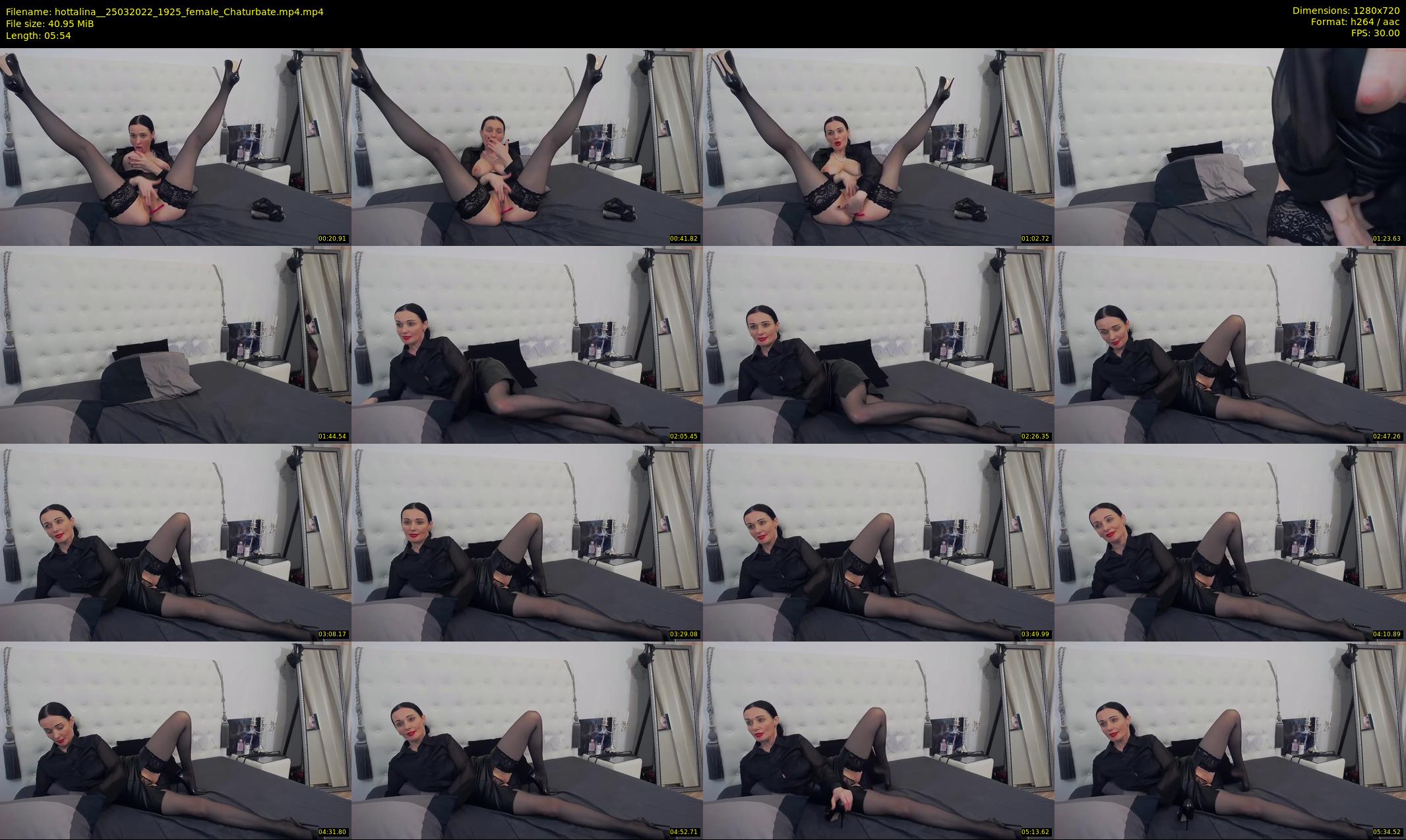 hottalina_ — 6 minute Chaturbate female cam show recording, 720p, Mar 25, 2022