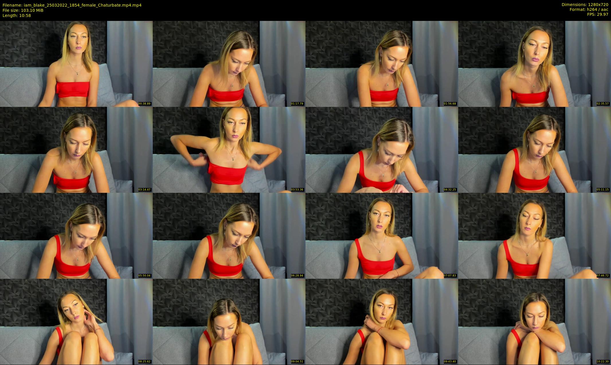 iam_blake — 11 minute Chaturbate female cam show recording, 720p, Mar 25, 2022