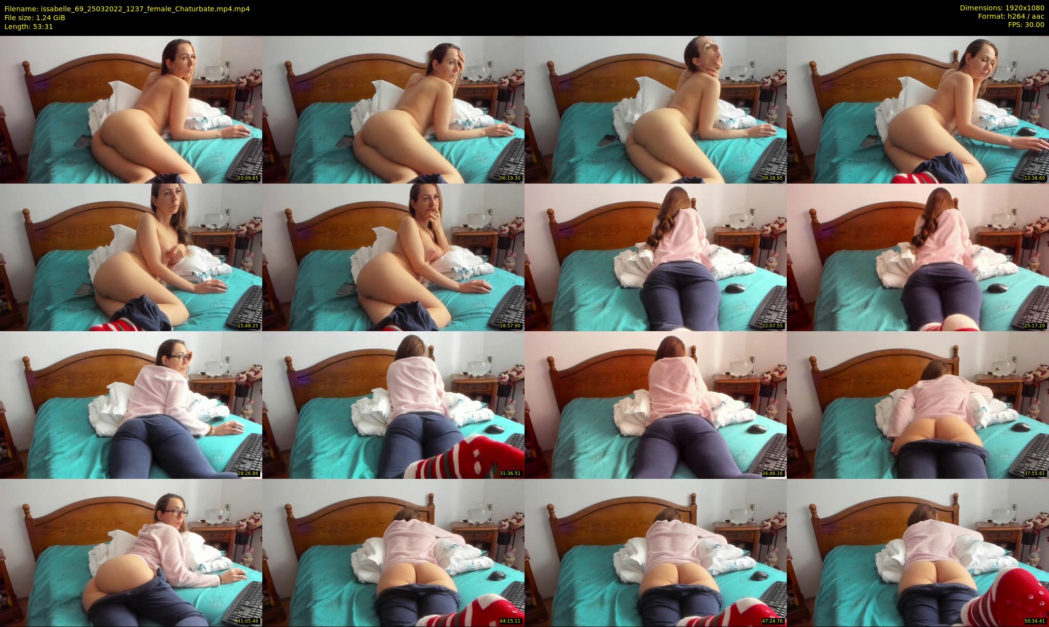 issabelle_69 — 54 minute Chaturbate couple cam show recording, 1080p, Mar 25, 2022