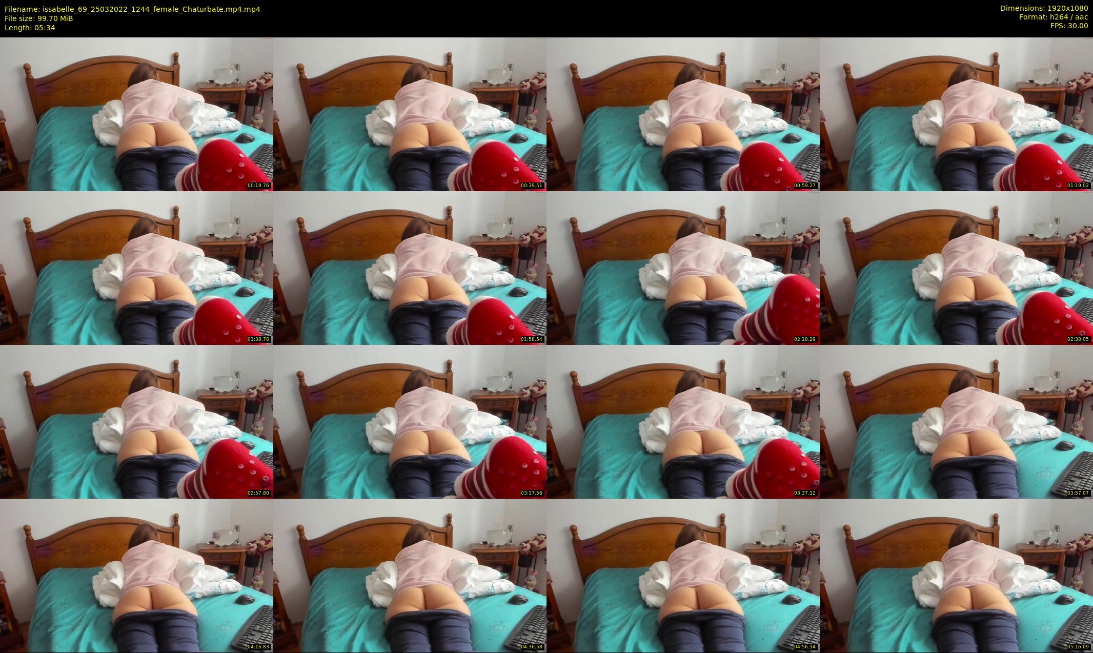 issabelle_69 — 6 minute Chaturbate couple cam show recording, 1080p, Mar 25, 2022
