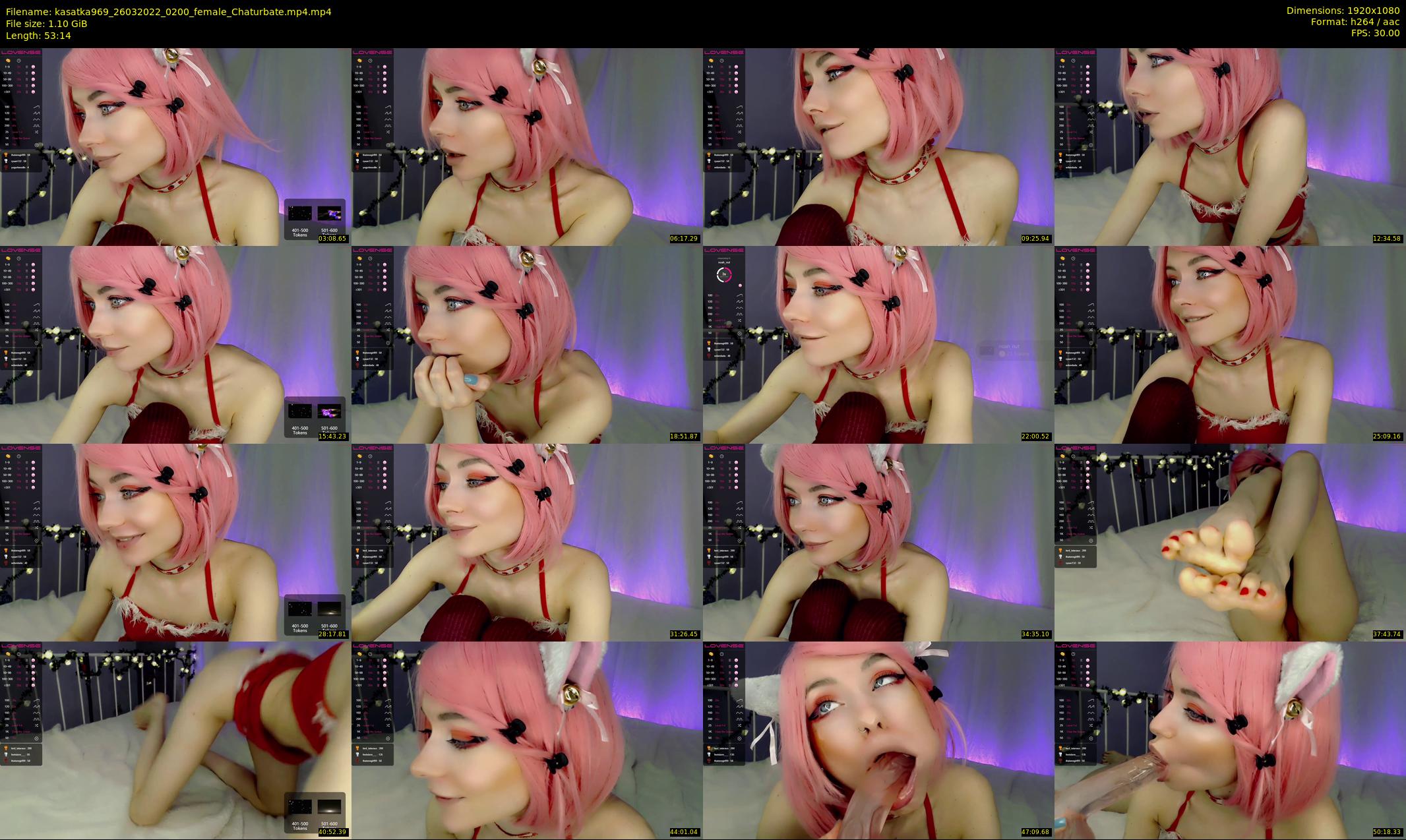 kasatka969 — 54 minute Chaturbate female cam show recording, 1080p, Mar 26, 2022