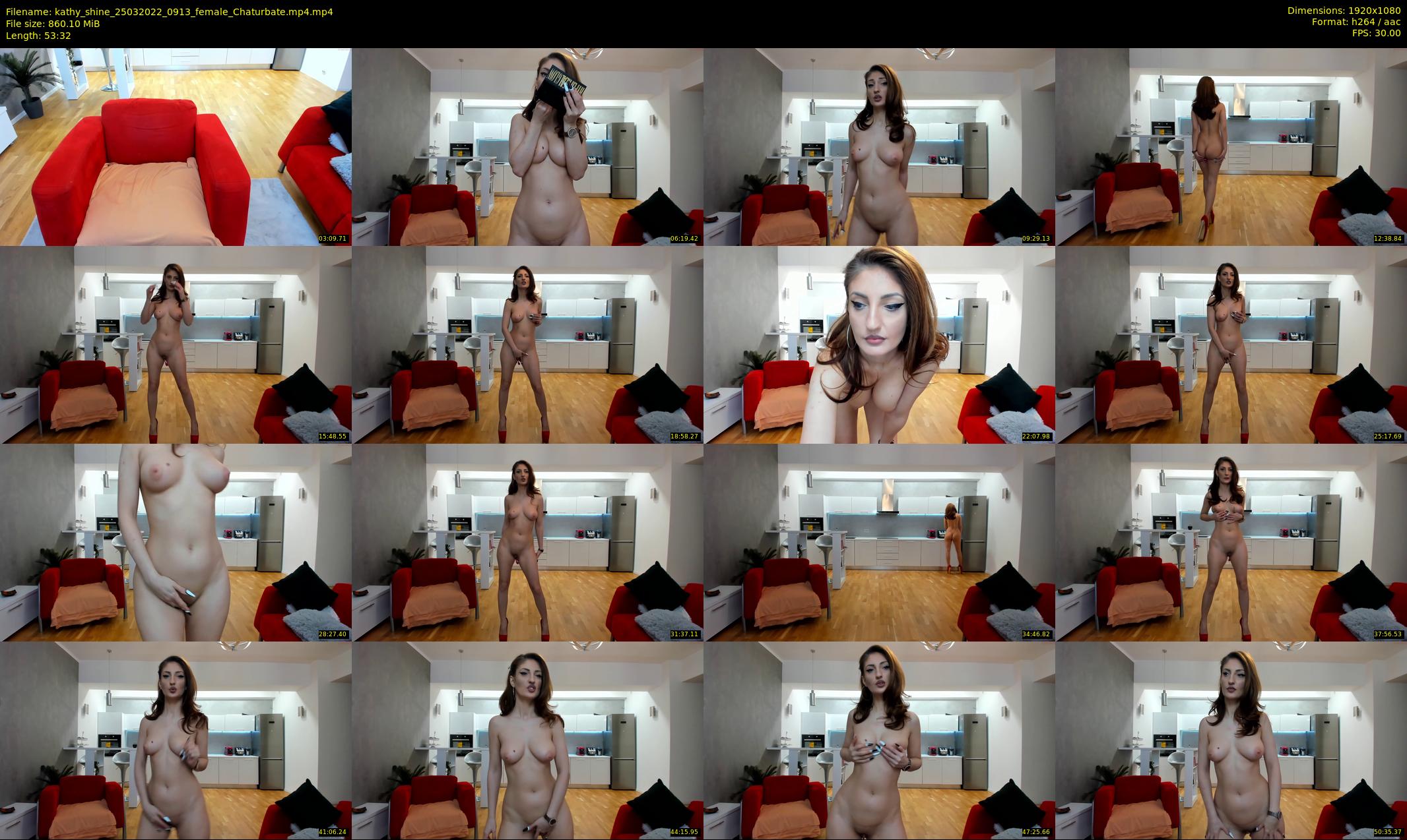 kathy_shine — 54 minute Chaturbate female cam show recording, 1080p, Mar 25, 2022