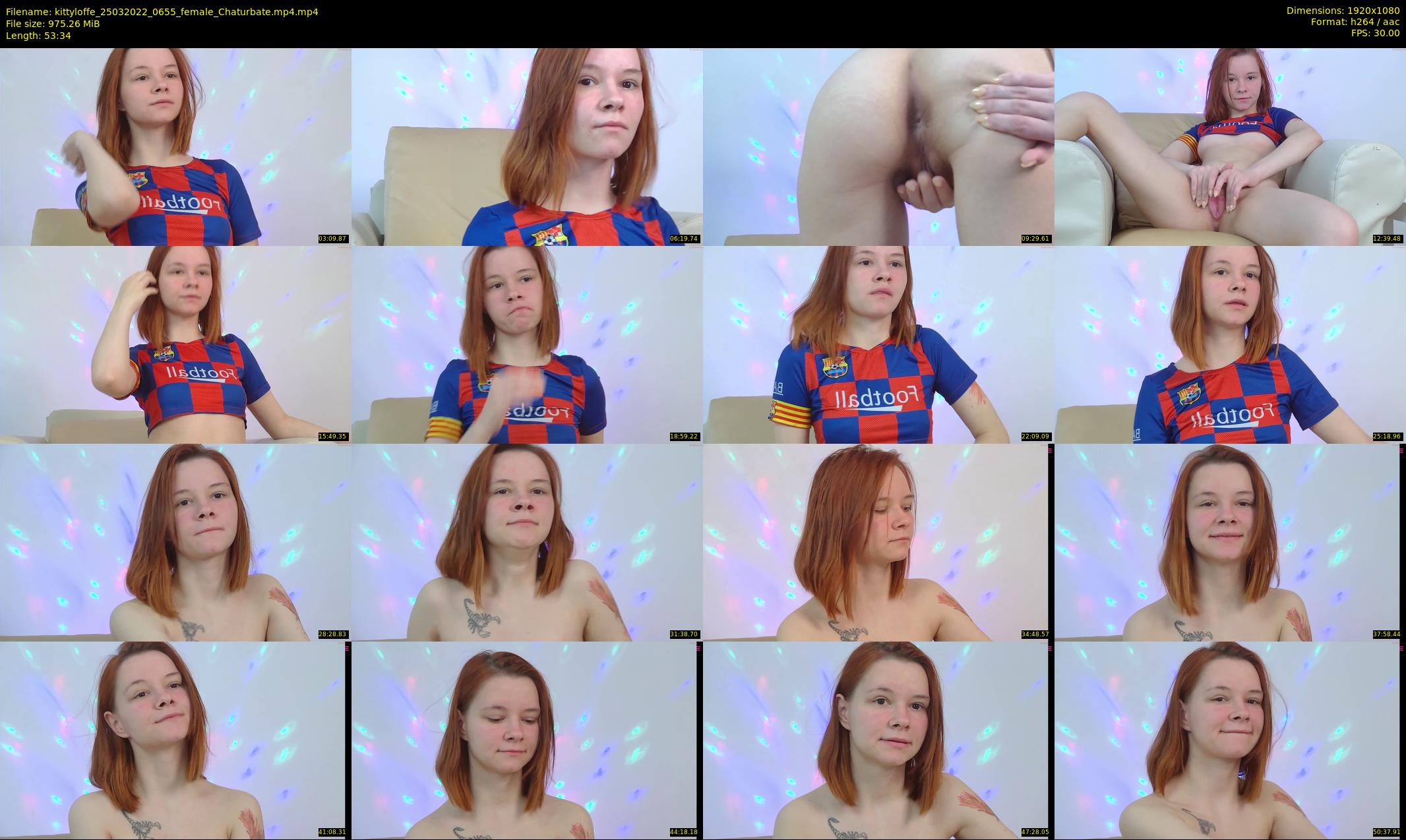 kittyloffe — 54 minute Chaturbate female cam show recording, 1080p, Mar 25, 2022
