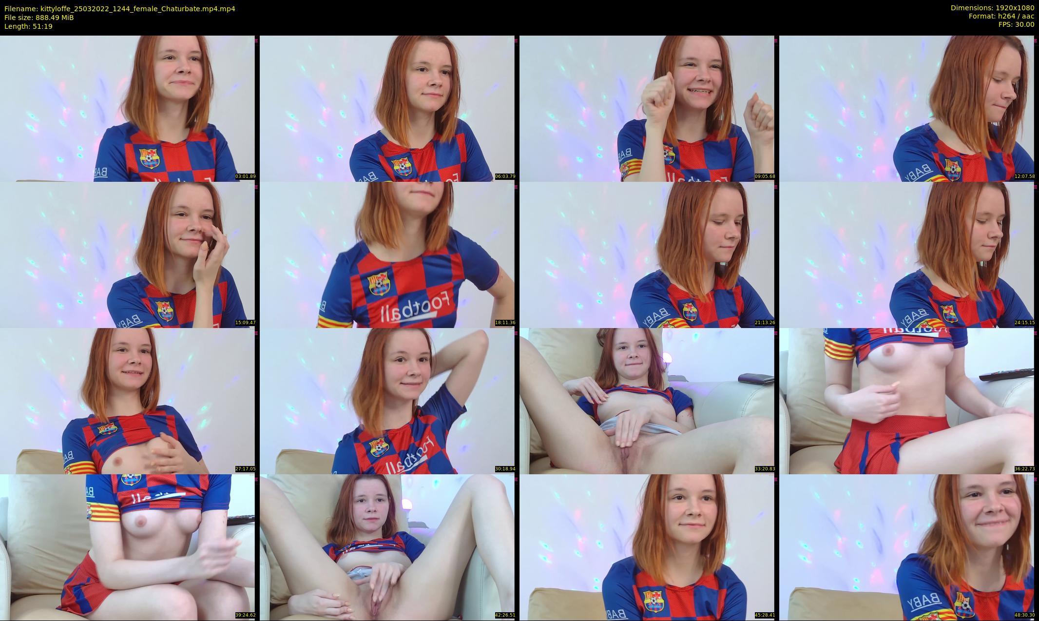 kittyloffe — 52 minute Chaturbate female cam show recording, 1080p, Mar 25, 2022