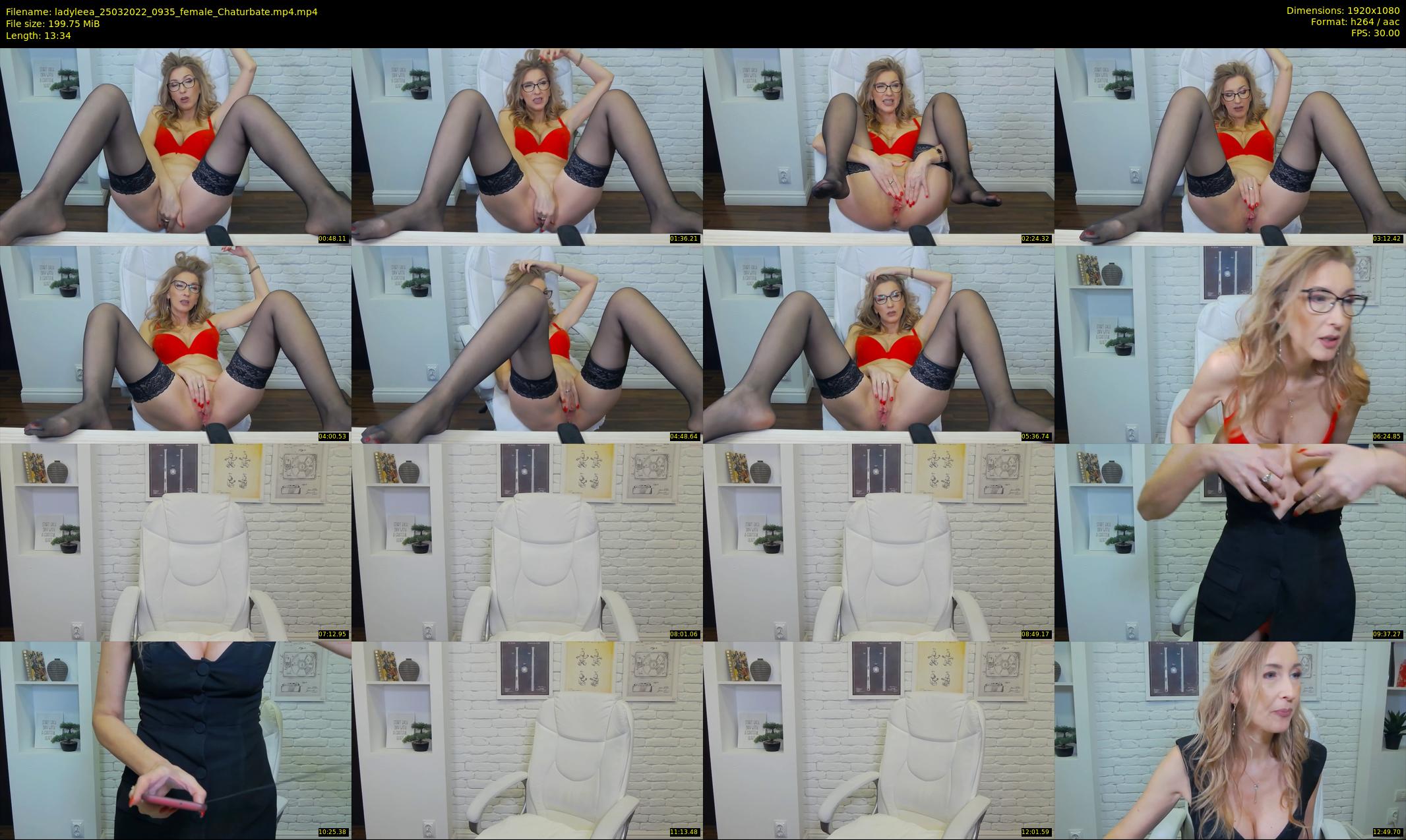 ladyleea — 14 minute Chaturbate female cam show recording, 1080p, Mar 25, 2022
