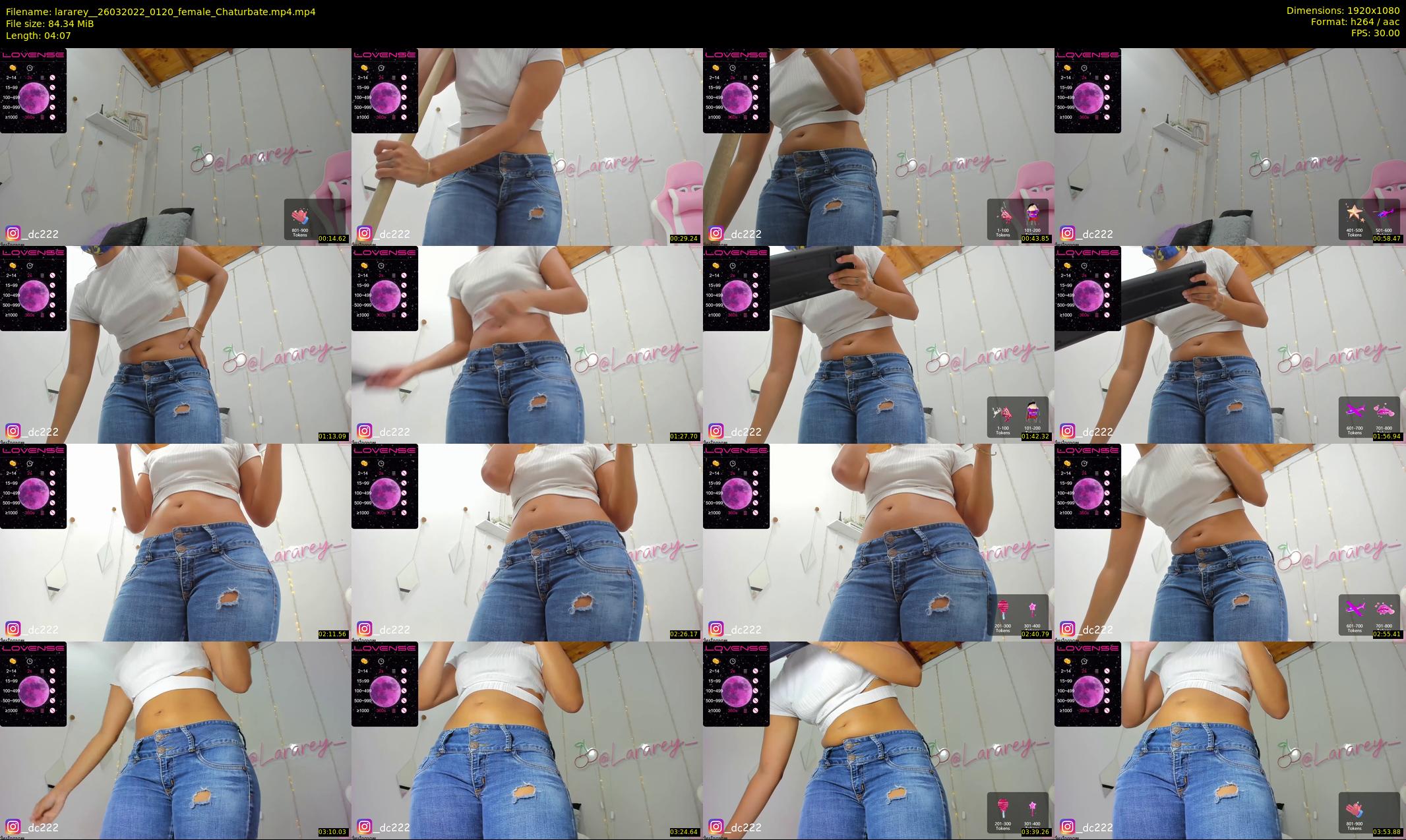lararey_ — 5 minute Chaturbate female cam show recording, 1080p, Mar 26, 2022